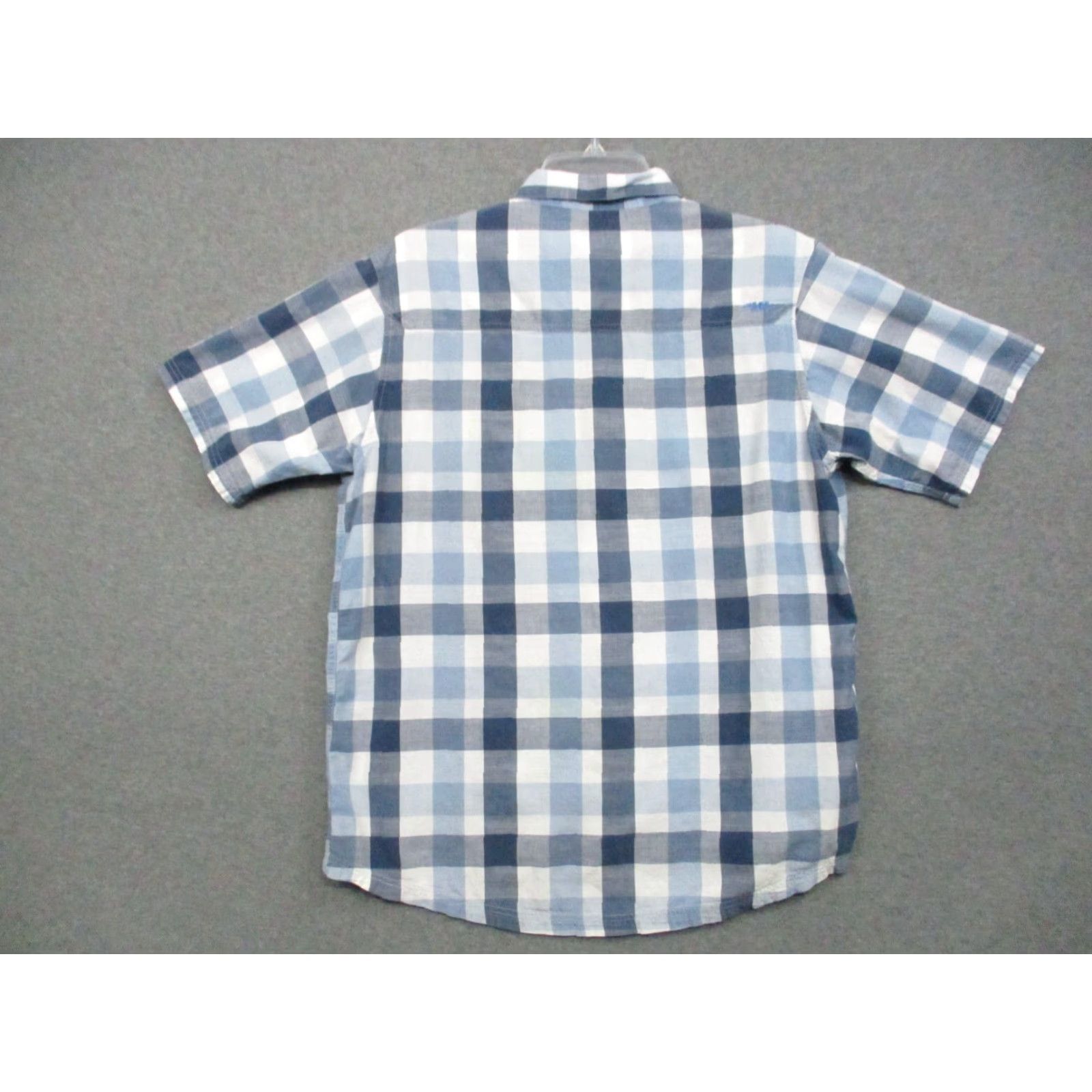 Mountain Khakis VINTAGE Mountain Khakis Shirt Medium Men's Button Cotton Blue Check Short Sleeve Size US M / EU 48-50 / 2 - 4 Thumbnail