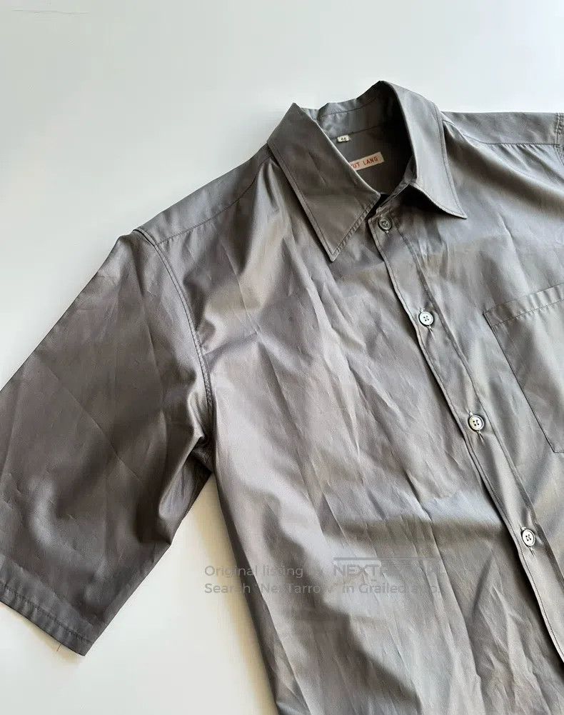 Helmut Lang Helmut Lang Red Label Short Sleeve Shirt Size US S / EU 44-46 / 1 - 2 Thumbnail
