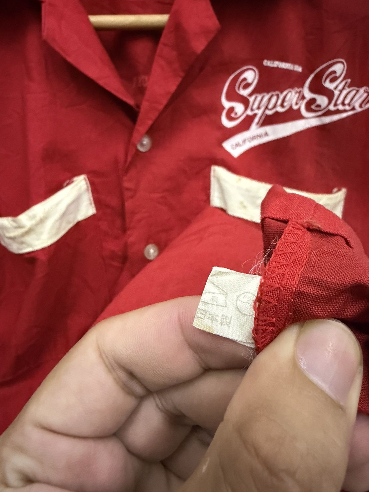 Vintage Vintage Bowling Shirt California Surf Faded Shirt Size US M / EU 48-50 / 2 - 7 Thumbnail