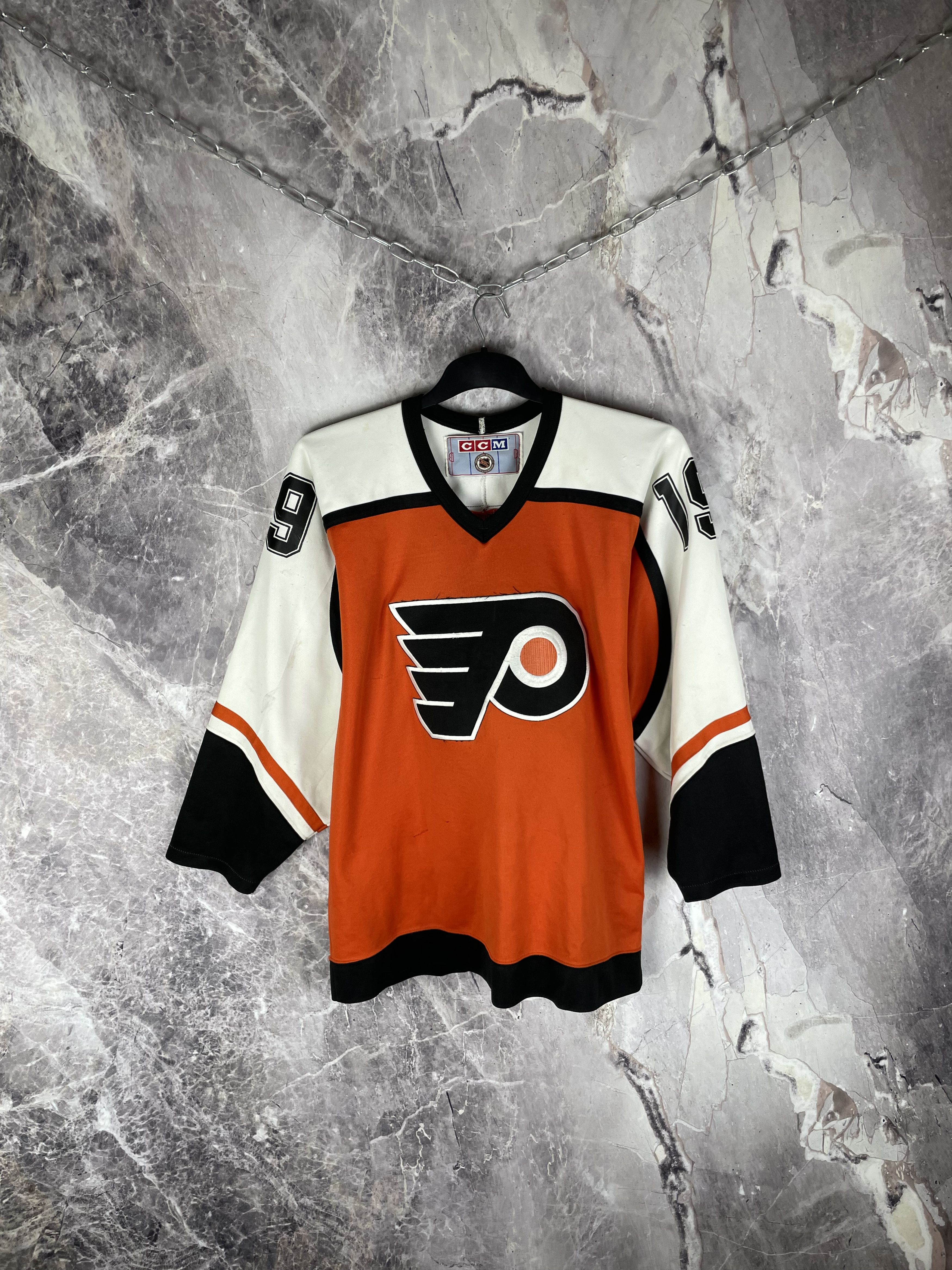 NHL Vintage CCM Philadelphia Renberg 19 Size US M / EU 48-50 / 2 - 1 Thumbnail
