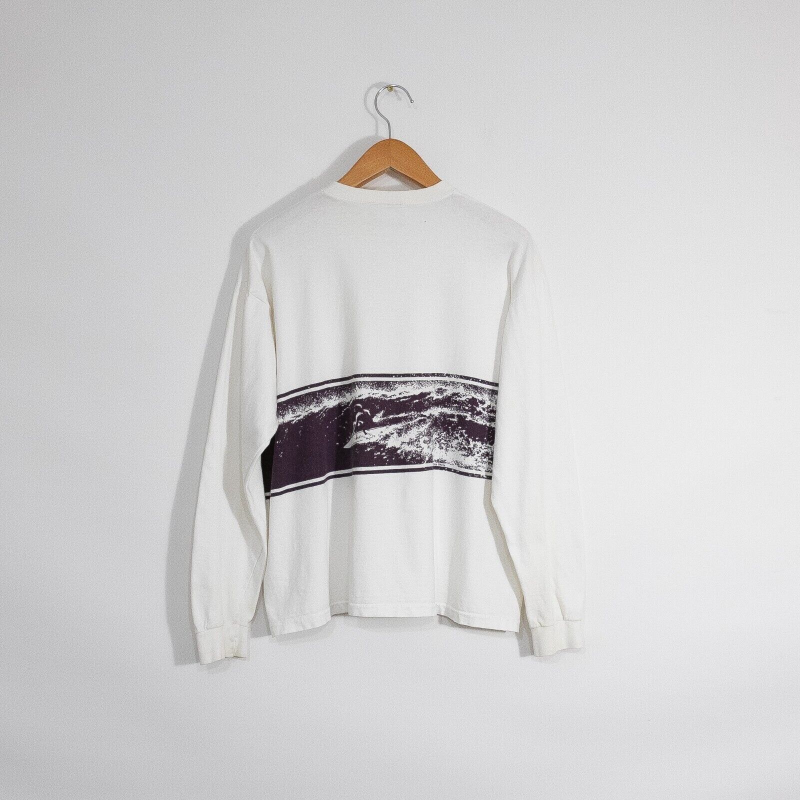 Vintage Vintage 90s Nantucket Surf T Shirt XL Long Sleeve Distressed Size US XL / EU 56 / 4 - 8 Thumbnail