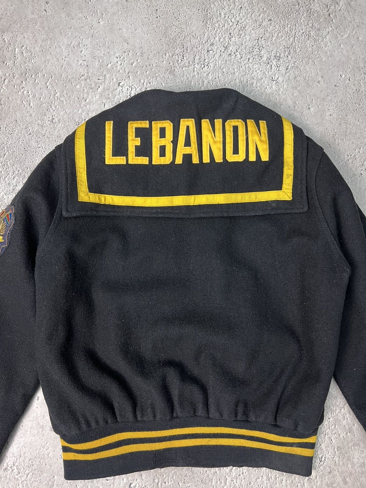 Delong Vintage Delong Wool Varsity jacket AMERICANA Size US M / EU 48-50 / 2 - 14 Thumbnail