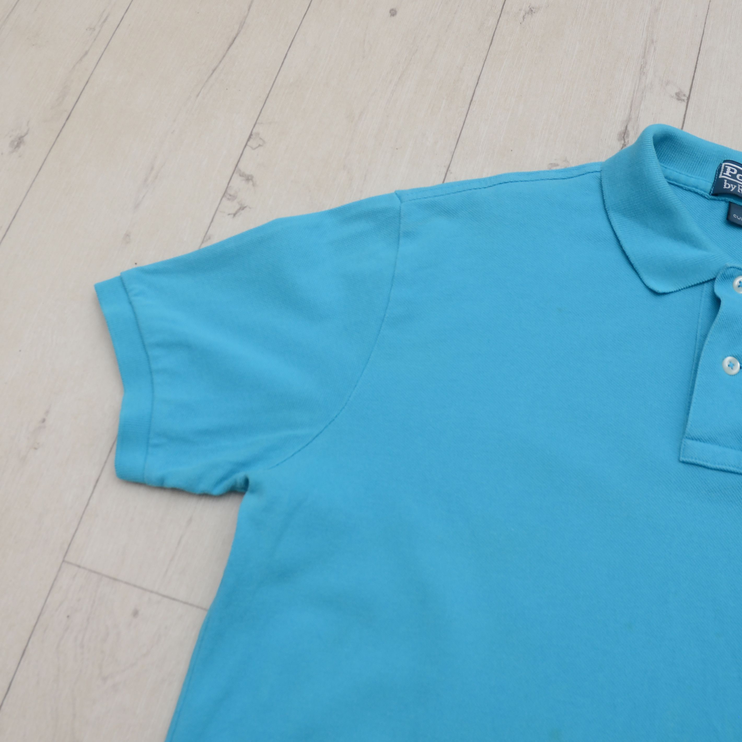 Polo Ralph Lauren Polo Ralph Lauren Shirt Large Blue Pony Vintage Purple Logo Size US M / EU 48-50 / 2 - 7 Thumbnail