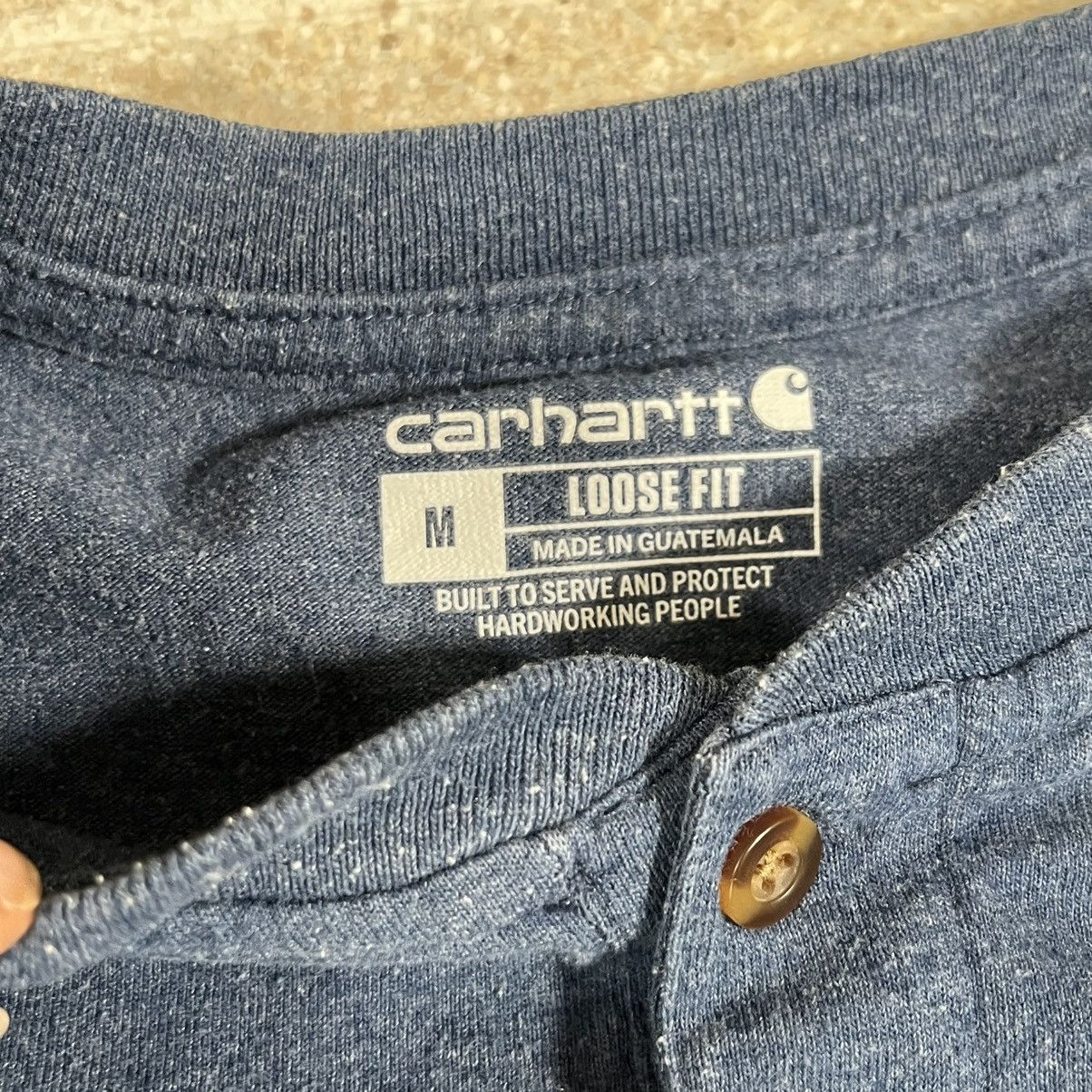 Carhartt Carhartt Heavyweight Short Sleeve Henley Pocket T-Shirt Size US M / EU 48-50 / 2 - 3 Thumbnail