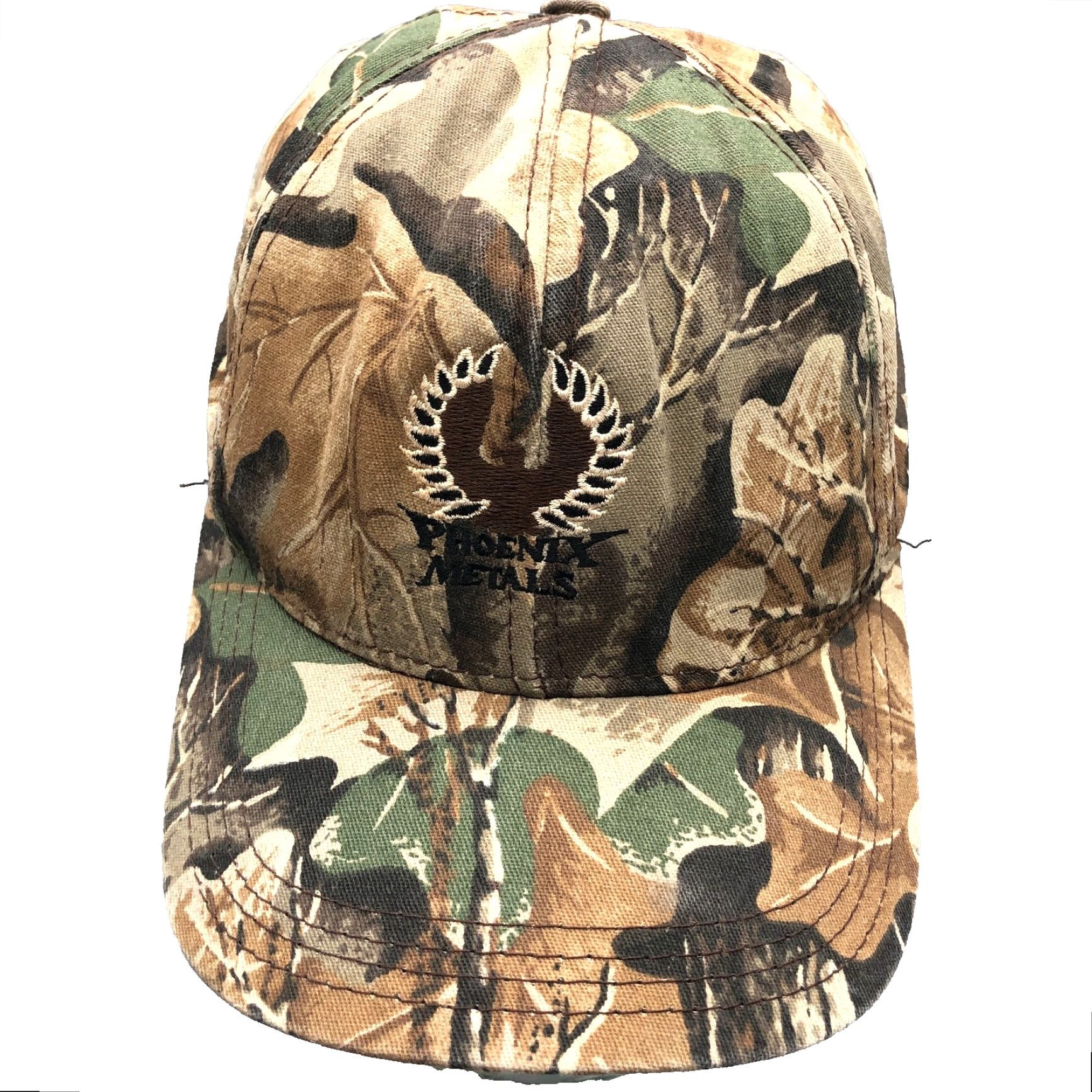 Bally Vintage Camouflage Trucker Hat Cap Snapback Brown Base Ball Hunting Phoenix 90s Y2K Men Adjustable Twill Hat Mens Size ONE SIZE - 2 Thumbnail