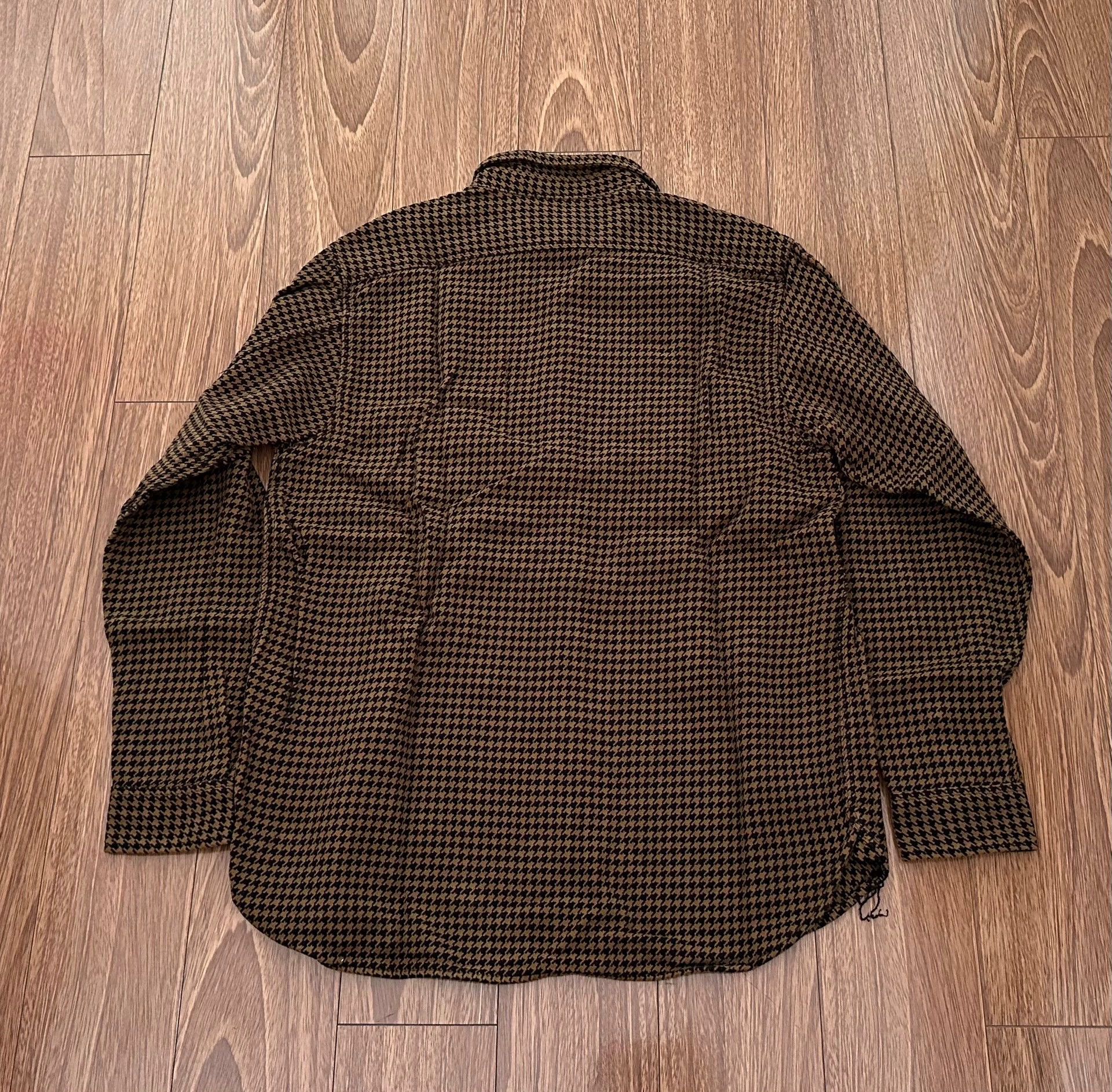 The Real McCoy's The Real McCoy 8HU Houndstooth Flannel Shirt 17 Excellent Size US XXS / EU 40 - 2 Thumbnail