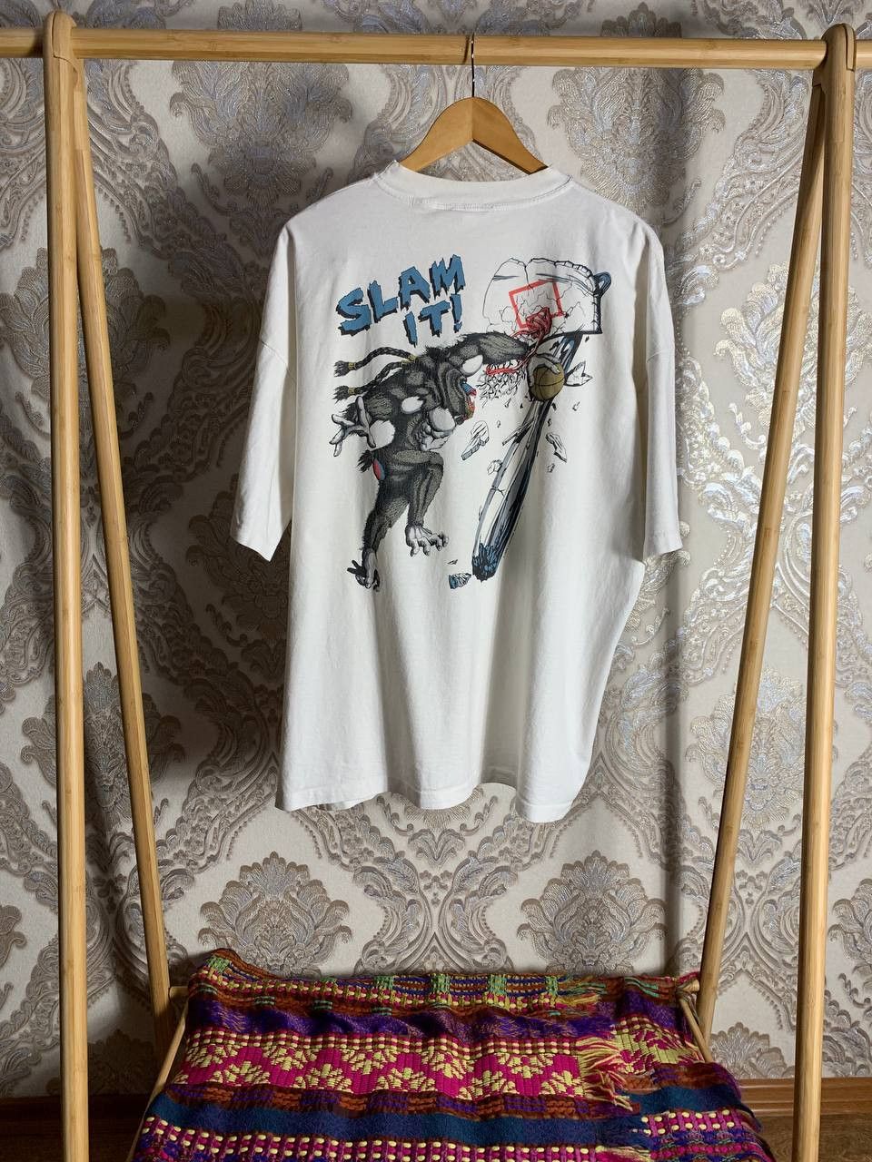 Cartoon Network Vintage NBA Basketball Retro T-shirt 1995 Cancun Mexico Y2K Size US XXL / EU 58 / 5 - 1 Thumbnail