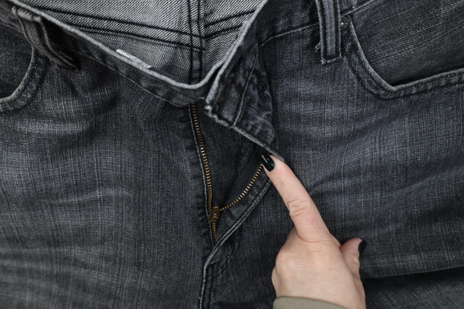 Levi's Vintage Y2K Levis 505 Fit Straight Leg Denim Jeans Black Size US 40 / EU 56 - 7 Thumbnail