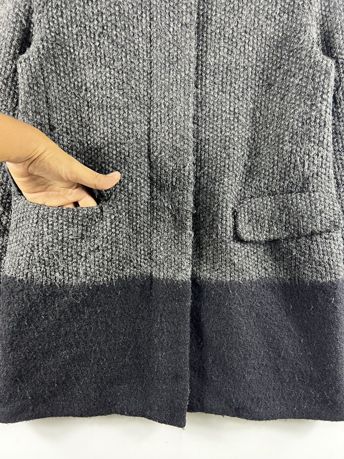 Comme Ca Ism × Japanese Brand × Vintage 🔥 COMME CA ISM JAPAN WOOL LONG COAT Size M / US 6-8 / IT 42-44 - 4 Thumbnail
