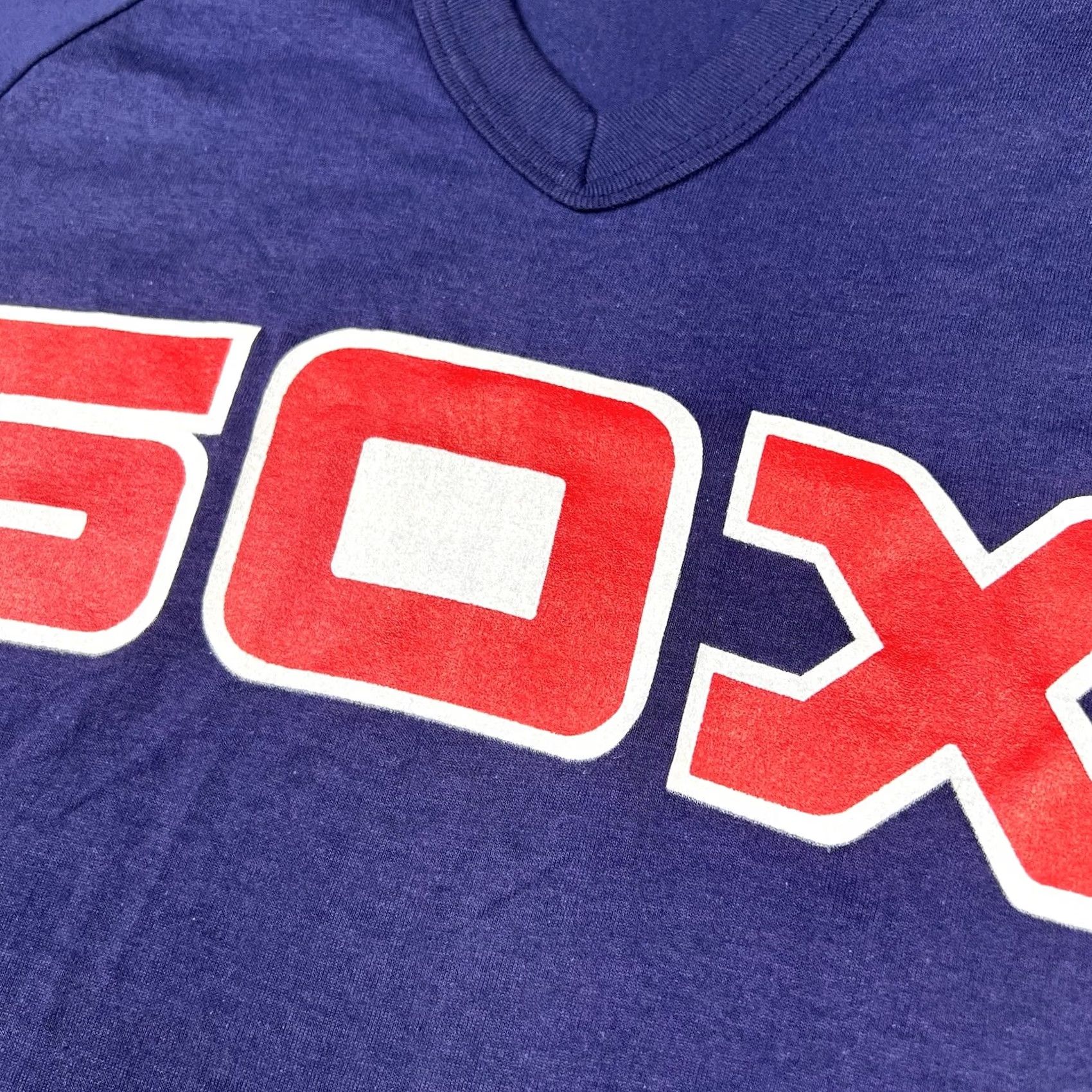 MLB VINTAGE Chicago White Sox MLB Graphic T-Shirt Medium Blue 90s Sand-Knit Shirt Mens/Unisex Adults 50/50 Size US M / EU 48-50 / 2 - 6 Thumbnail