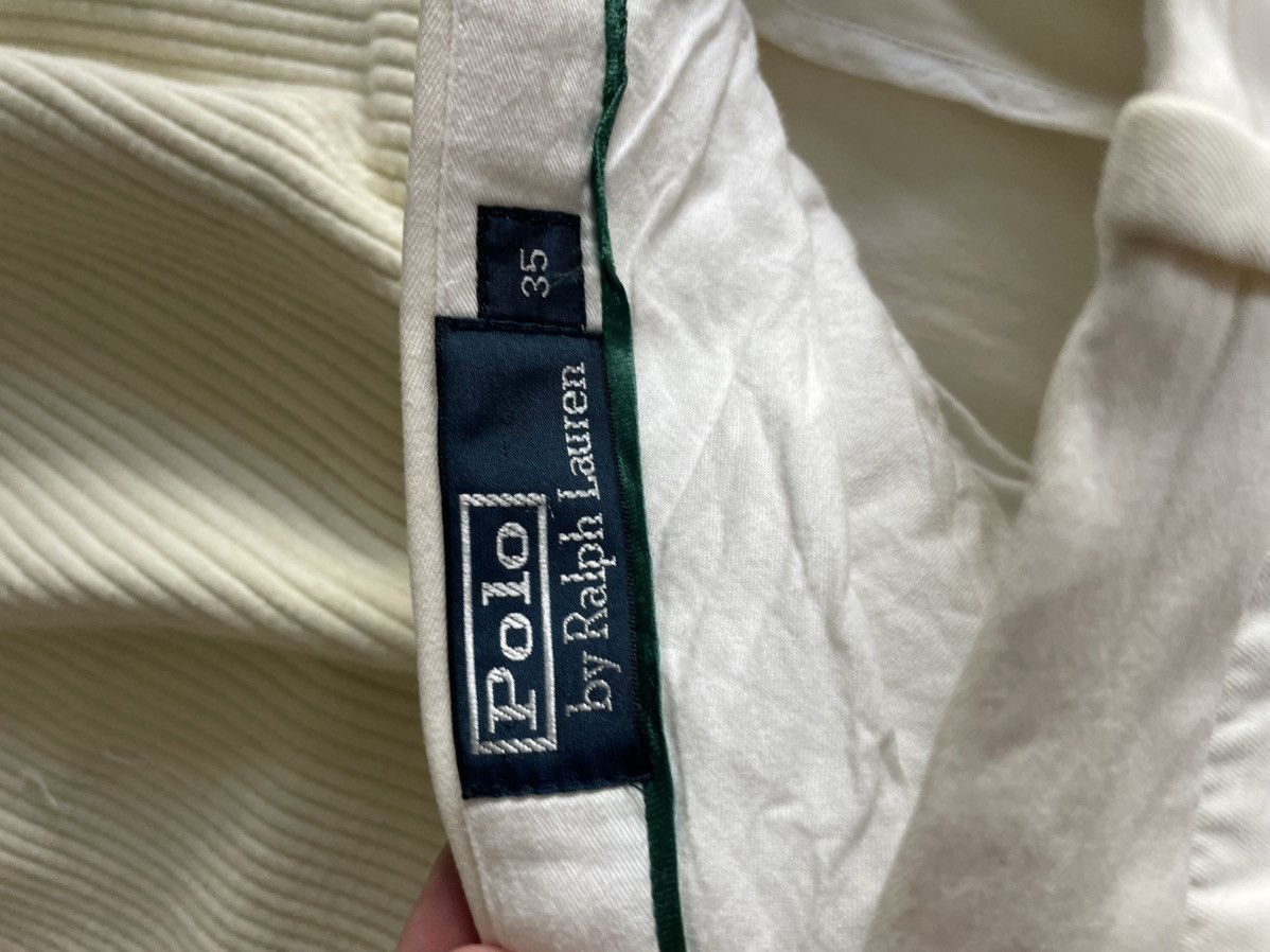 Polo Ralph Lauren Cotton FF trousers Made in Italy Size US 35 - 7 Thumbnail