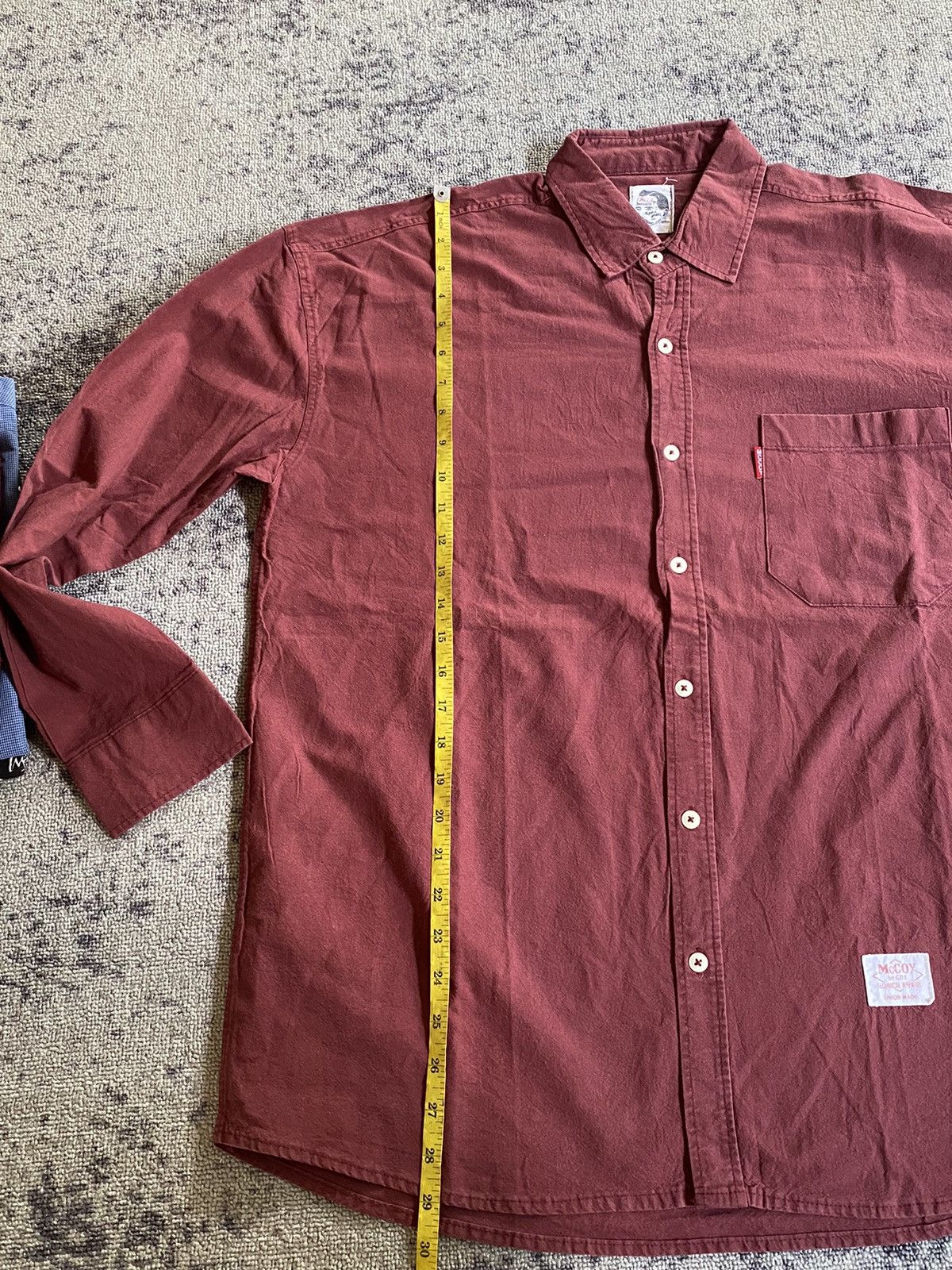 Japanese Brand × The Real McCoy's × Vintage Mccoy by gill button shirt Size US L / EU 52-54 / 3 - 6 Thumbnail