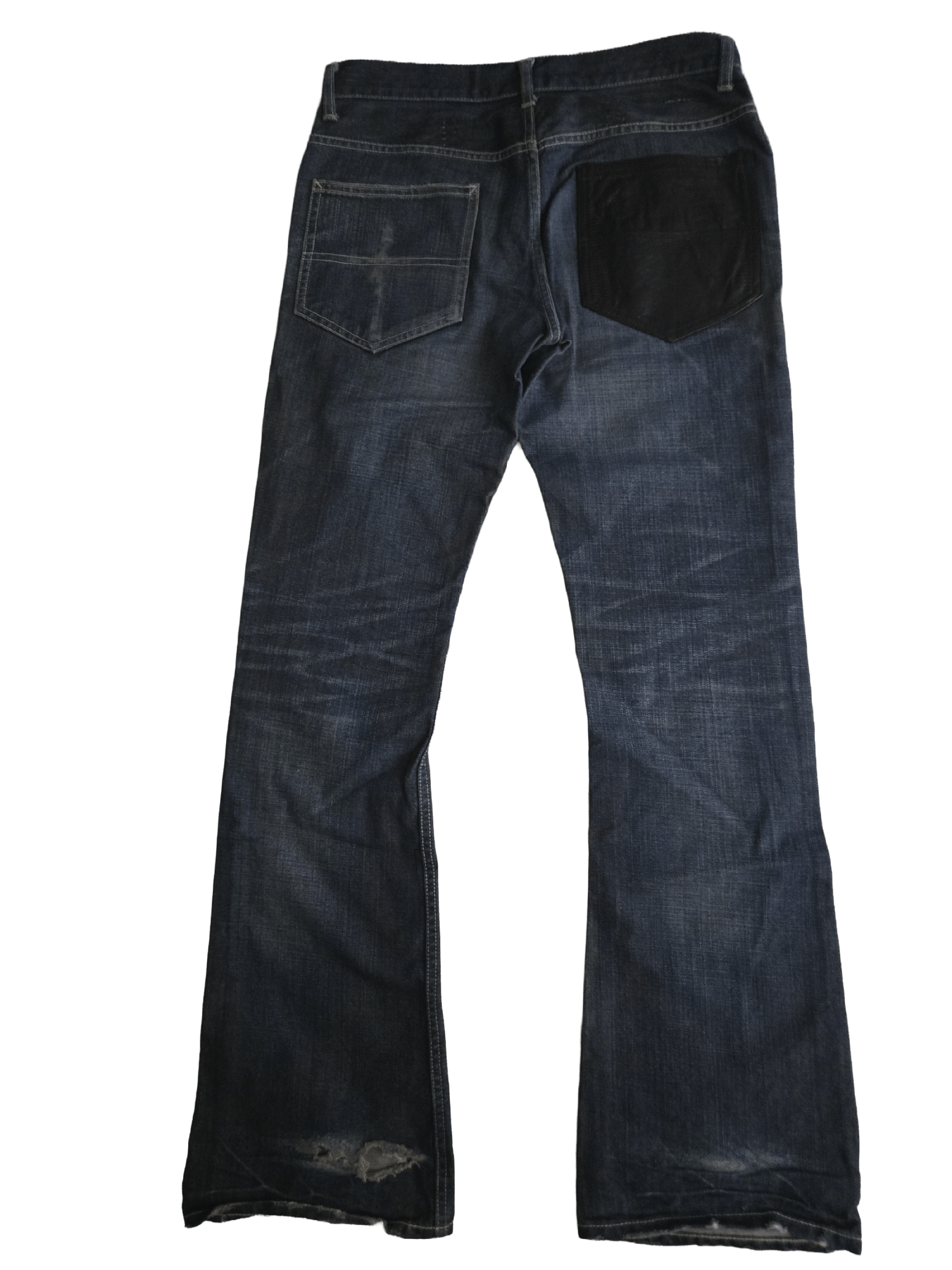 Isamu Katayama Backlash Isamu Katayama Backlash Lizard Pocket Bootcut Jeans Size US 31 - 2 Thumbnail