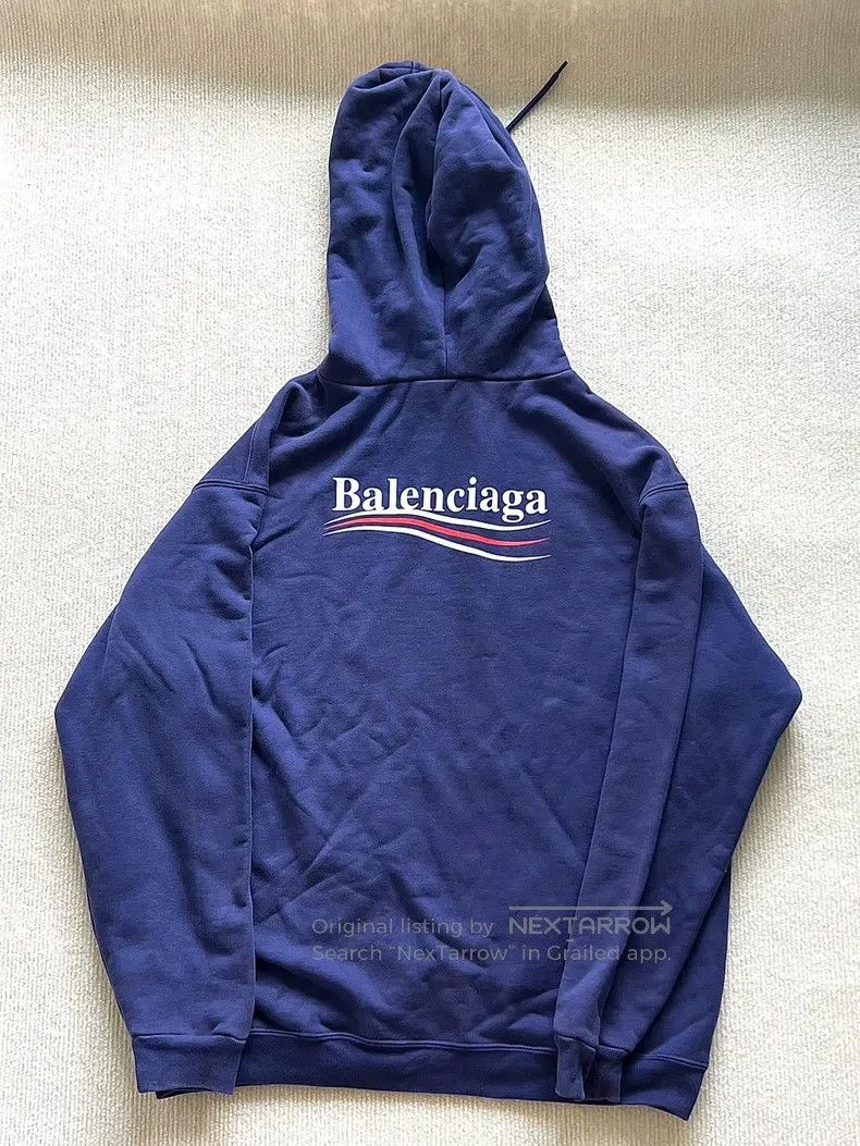 Balenciaga Balenciaga Original Wave Hoodie Size US S / EU 44-46 / 1 - 2 Thumbnail