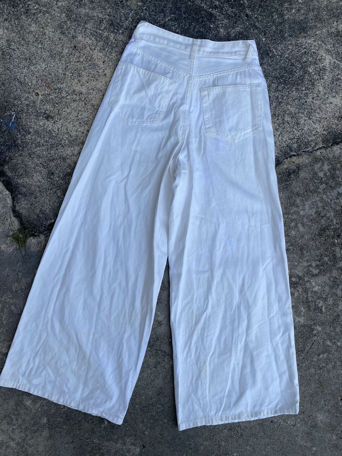 GU × Japanese Brand 🔥 Best Price 🔥 Gu Baggy Wide Pants Size 25" / US 0 / IT 36 - 6 Thumbnail