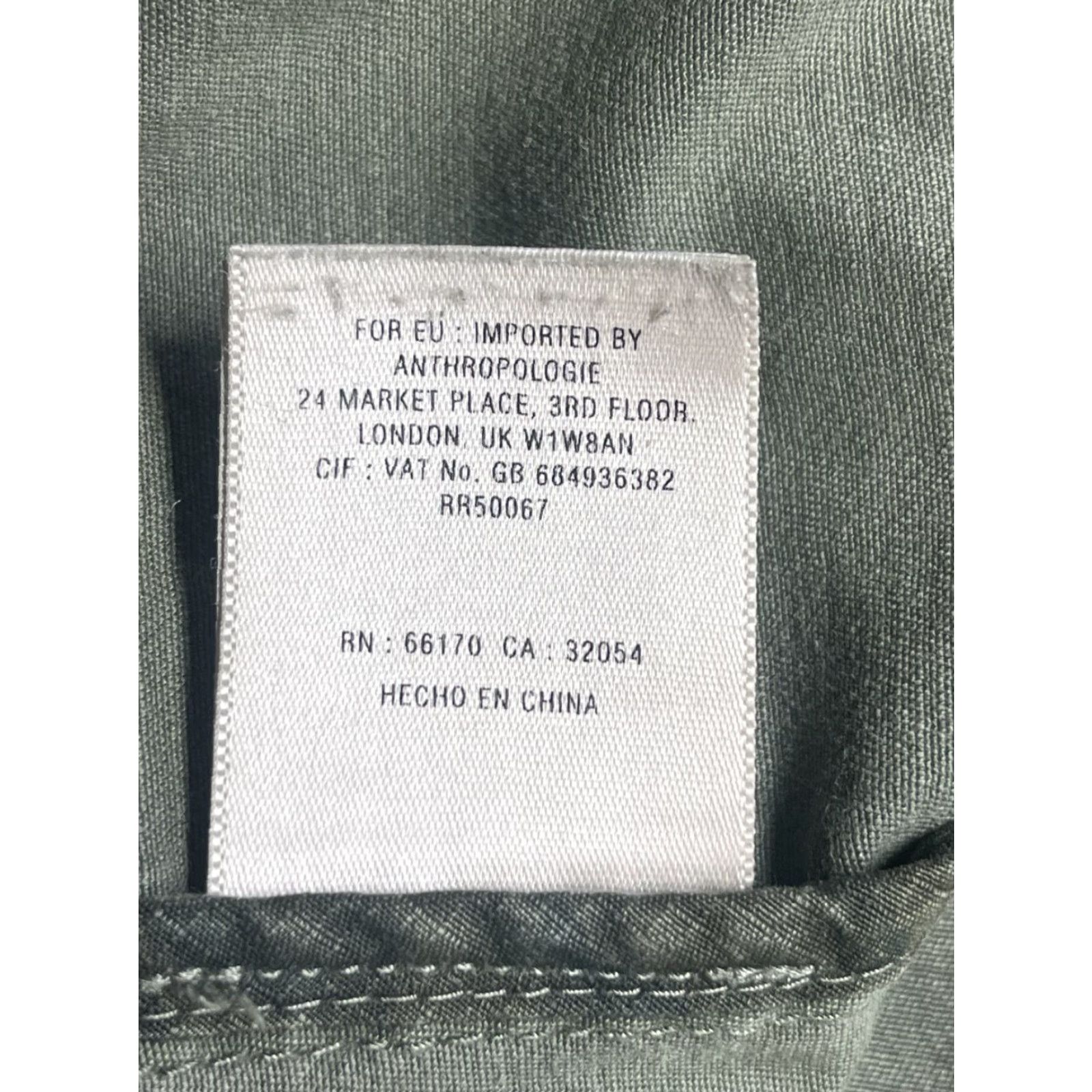 Anthropologie Anthropologie Jacket Women Medium Olive Green Lace Hei Hei Utility Flaws See Pic Size M / US 6-8 / IT 42-44 - 6 Thumbnail