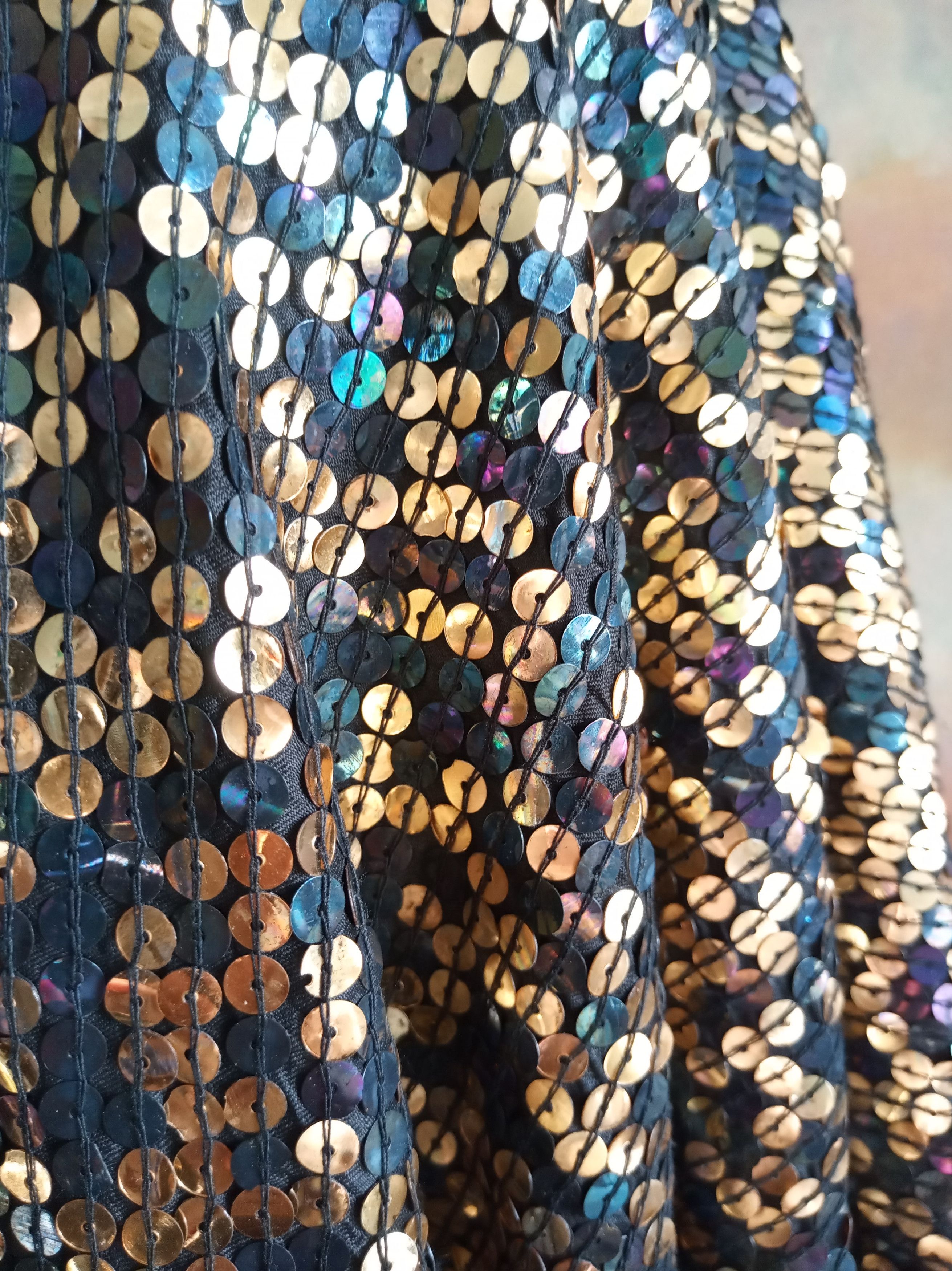 Vintage Large sequin blouse Size XL / US 12-14 / IT 48-50 - 8 Thumbnail