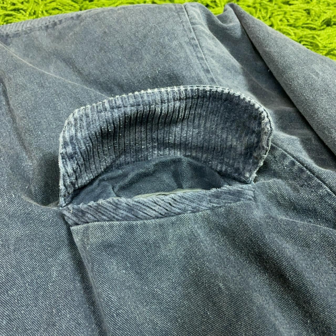 Vintage Vintage Denim Corduroy Chore Field Jacket Size US L / EU 52-54 / 3 - 3 Thumbnail