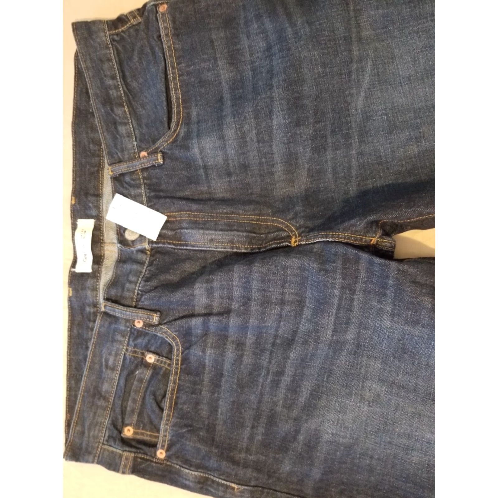 Gap Gap Jeans Mens 38x32 Slim Straight Denim Blue USA 38 Men's Regular Inseam 32 Slim Fit Blocked by USA Theme Size US 38 / EU 54 - 5 Thumbnail
