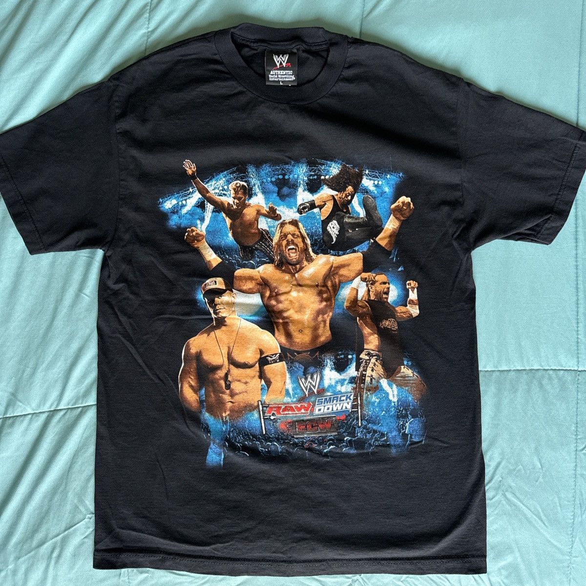 WWE 2008 WWE Multibrand Double-Sided Graphic Tee Size US L / EU 52-54 / 3 - 1 Thumbnail