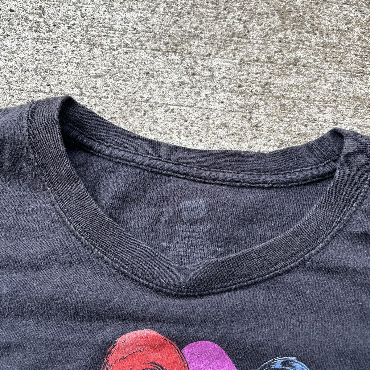 Vintage Vintage Harley Quin Cropped Graphic T-Shirt Size 2XL Size US XXL / EU 58 / 5 - 4 Thumbnail