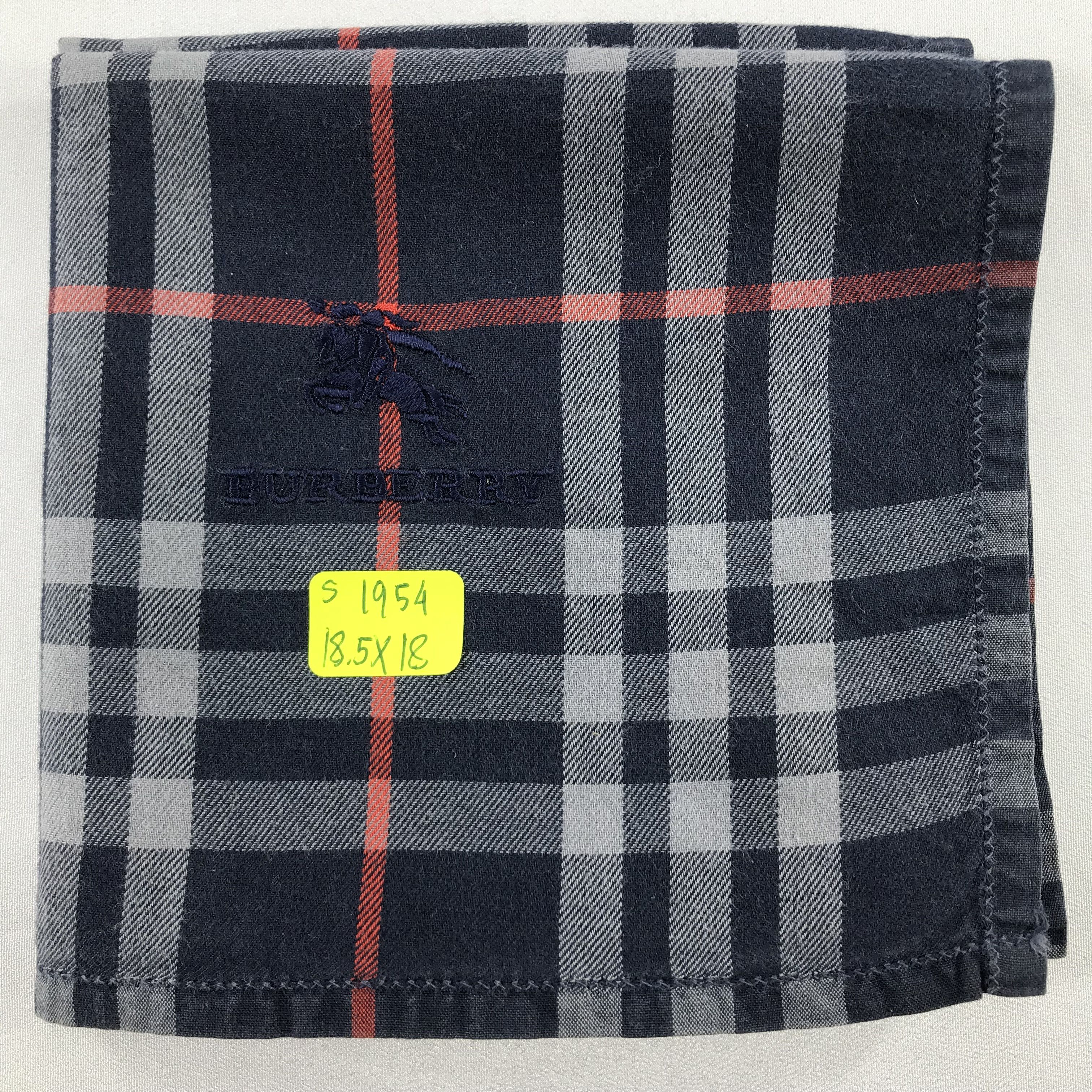 Burberry × Vintage Burberry Bandana / Handkerchief / Neckerchief - S1954 Size ONE SIZE - 5 Thumbnail
