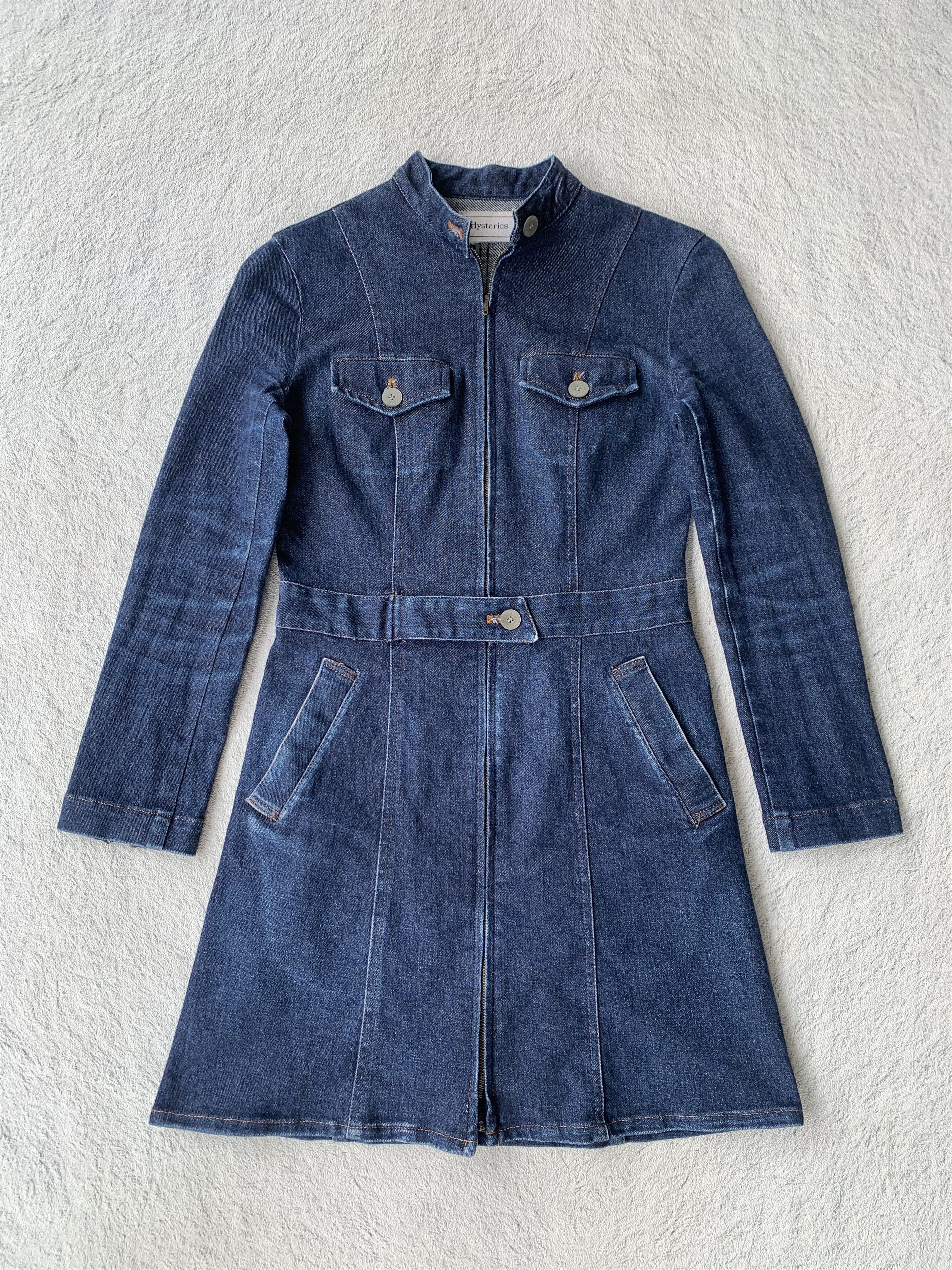 Hysteric Glamour × Japanese Brand Hysterics glamour denim dress Size ONE SIZE - 1 Thumbnail