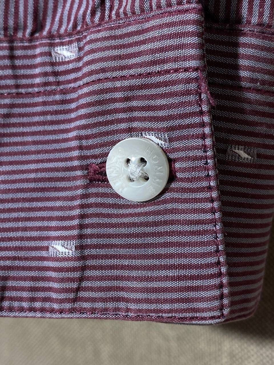 Kenzo Kenzo Striped Graphic Rare Long Sleeve Button-Up Shirt Size US L / EU 52-54 / 3 - 3 Thumbnail