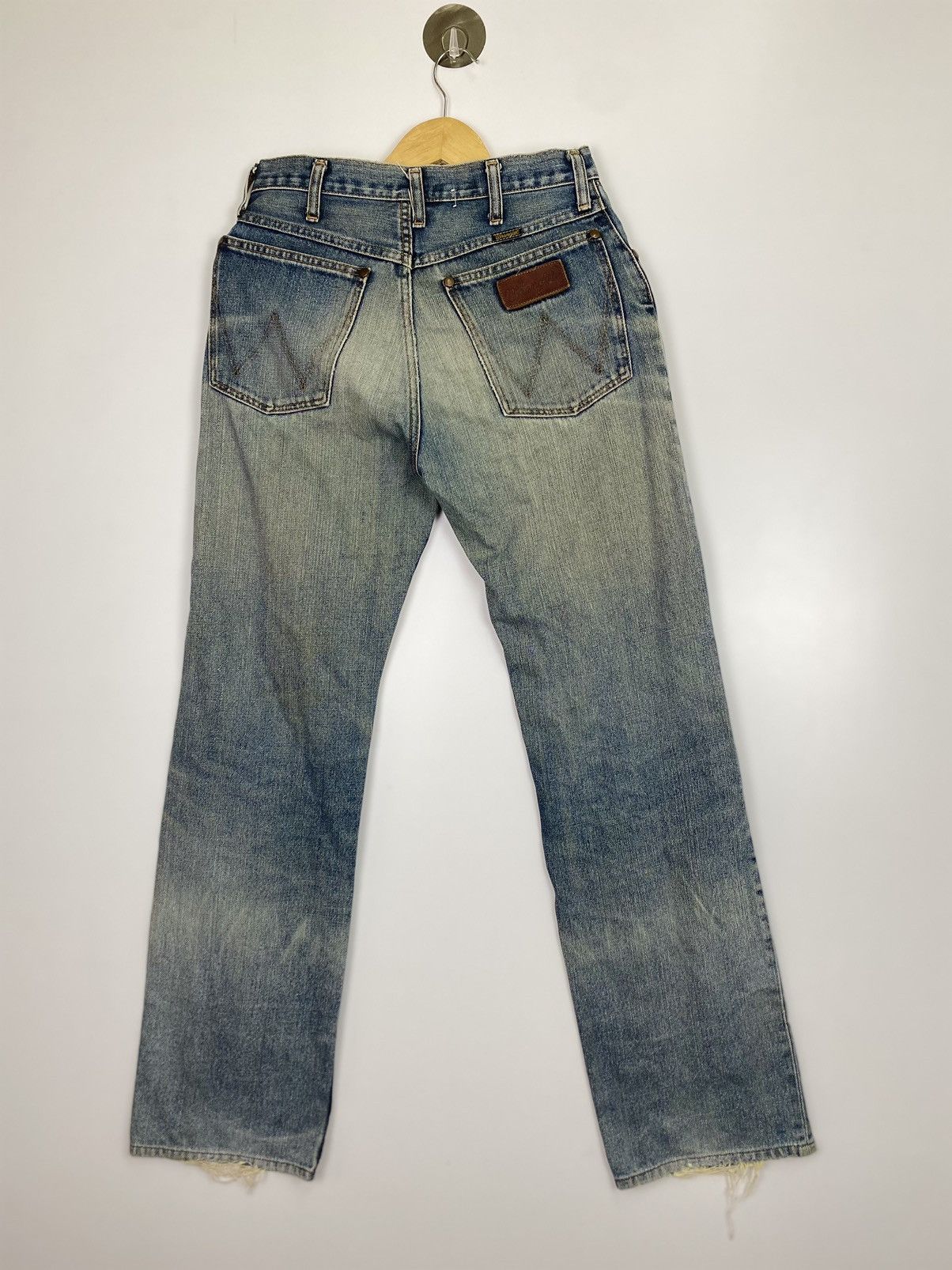 Vintage × Wrangler Vintage Wrangler Denim Distressed Size US 28 / EU 44 - 2 Thumbnail