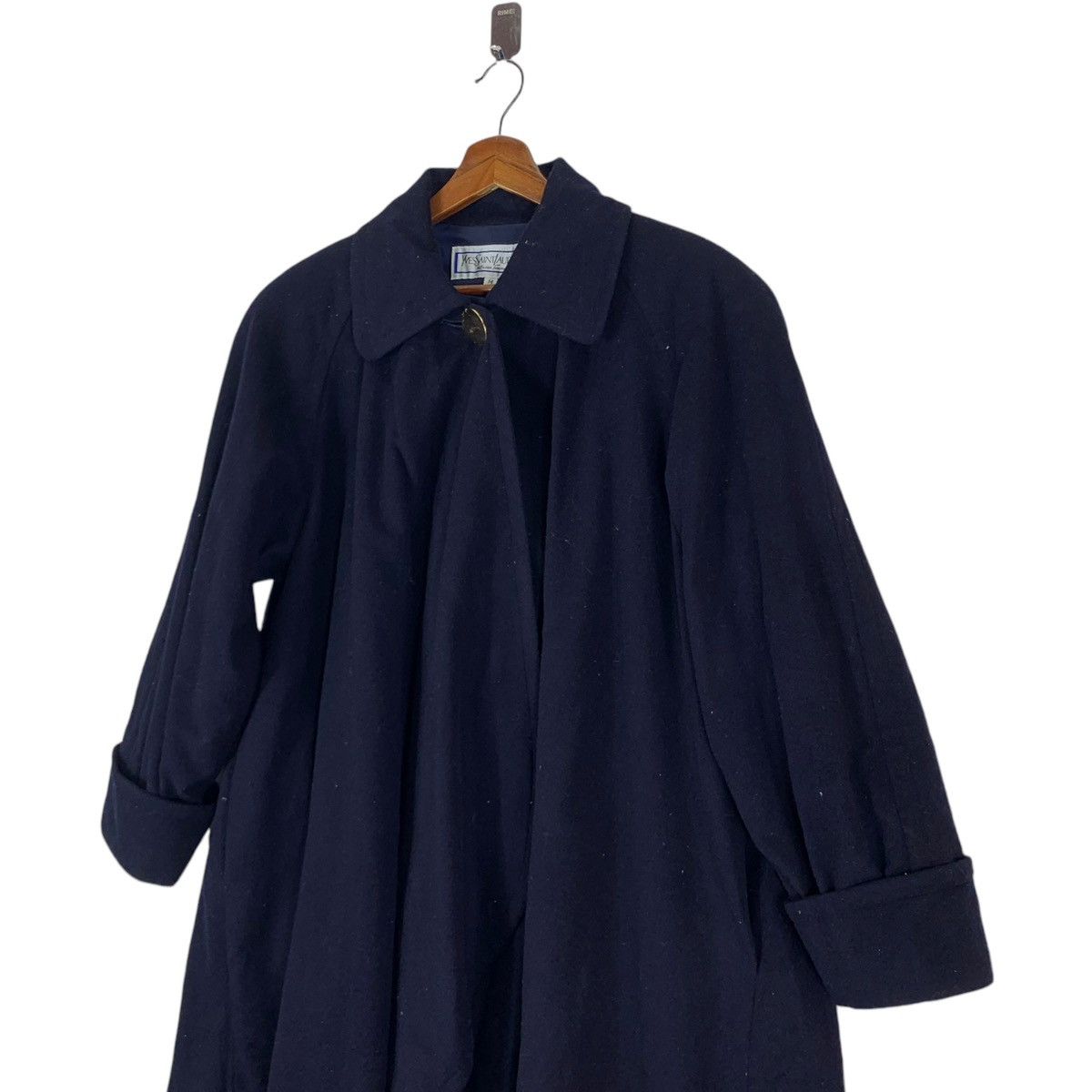 Yves Saint Laurent VINTAGE YVES SAINT LAURENT DIFFUSION FEMMES CLOAK JACKET Size M / US 6-8 / IT 42-44 - 3 Thumbnail