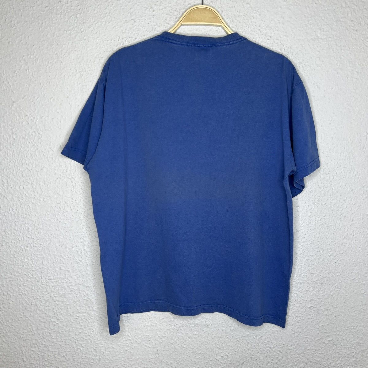 Stussy Vintage Stussy Tshirt Tee Blue Spellout Big Logo 90s Y2K Size US L / EU 52-54 / 3 - 7 Thumbnail