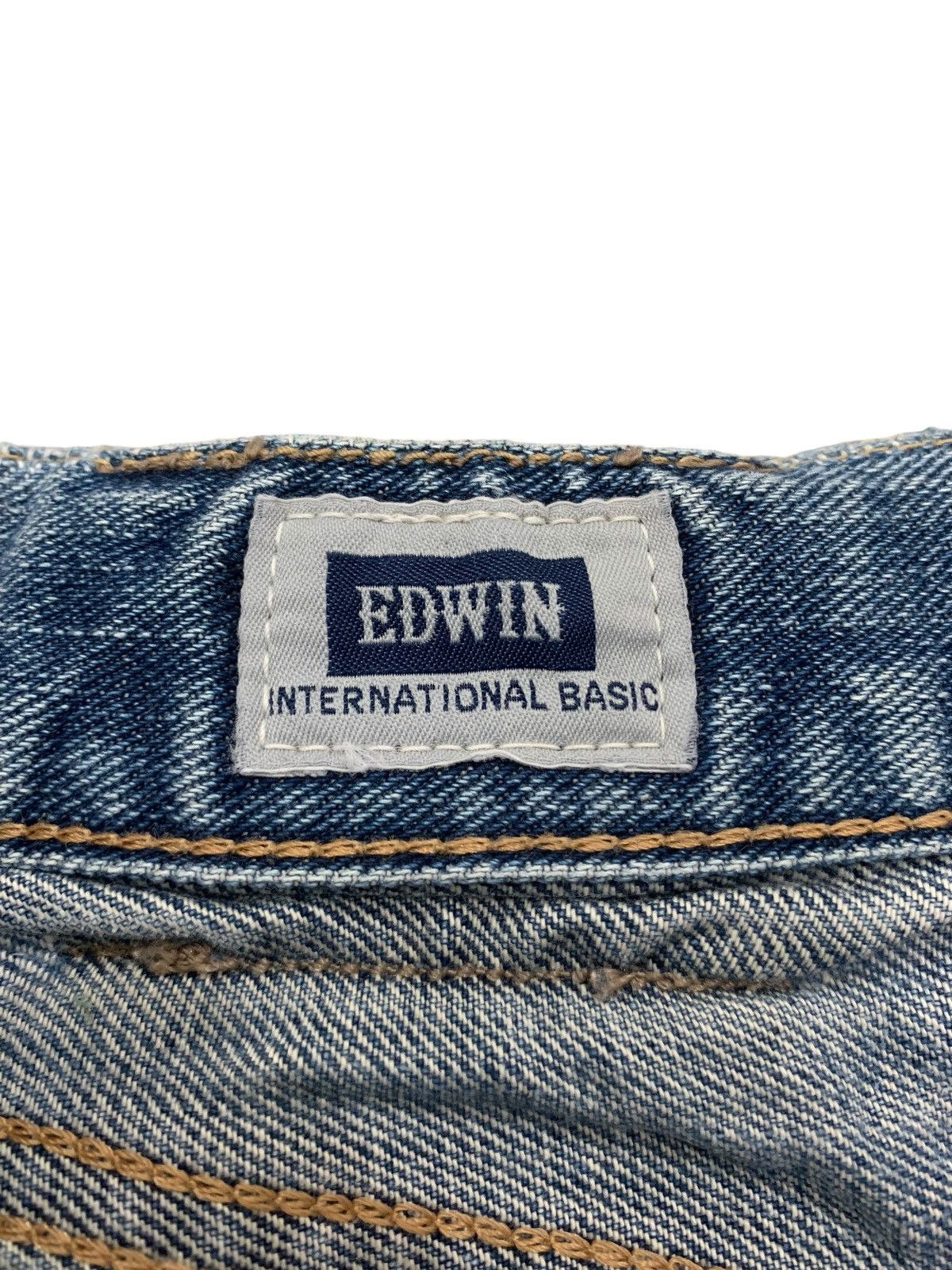 Edwin Edwin Distressed Reconstructed Sashiko Denim Pants (AC15) Size US 30 / EU 46 - 17 Thumbnail