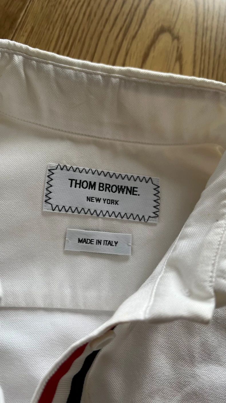 Thom Browne Thom Browne Oxford shirt dress Size US XXS / EU 40 - 2 Thumbnail