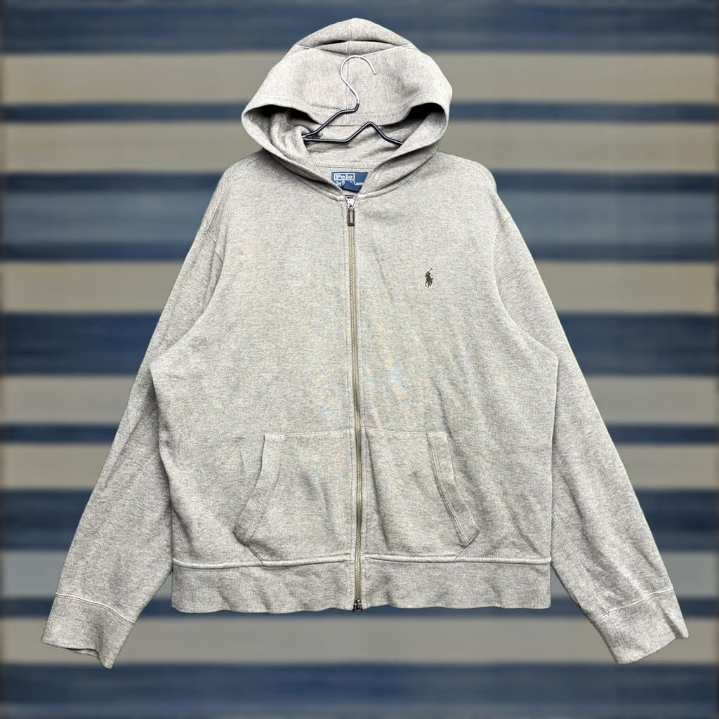 Polo Ralph Lauren × Vintage polo ralph lauren zip up hoodie big