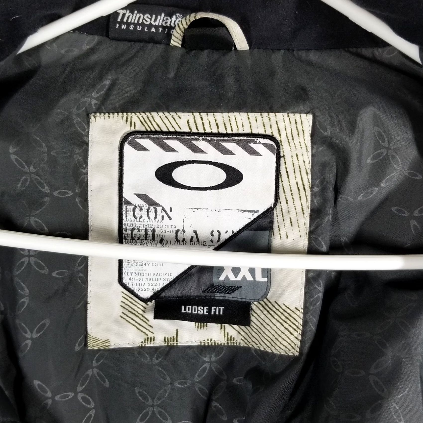 Oakley Oakley Icon Thinsulate Ski Parka Jacket Men XXL Loose Fit Black Logo Vintage Size US XXL / EU 58 / 5 - 4 Thumbnail