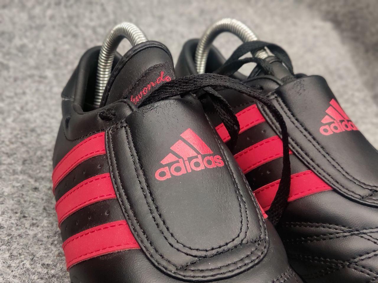 Adidas Vintage Adidas Taekwondo mei Leather Sneakers Y2k Style Size US 5.5 / IT 35.5 - 15 Thumbnail