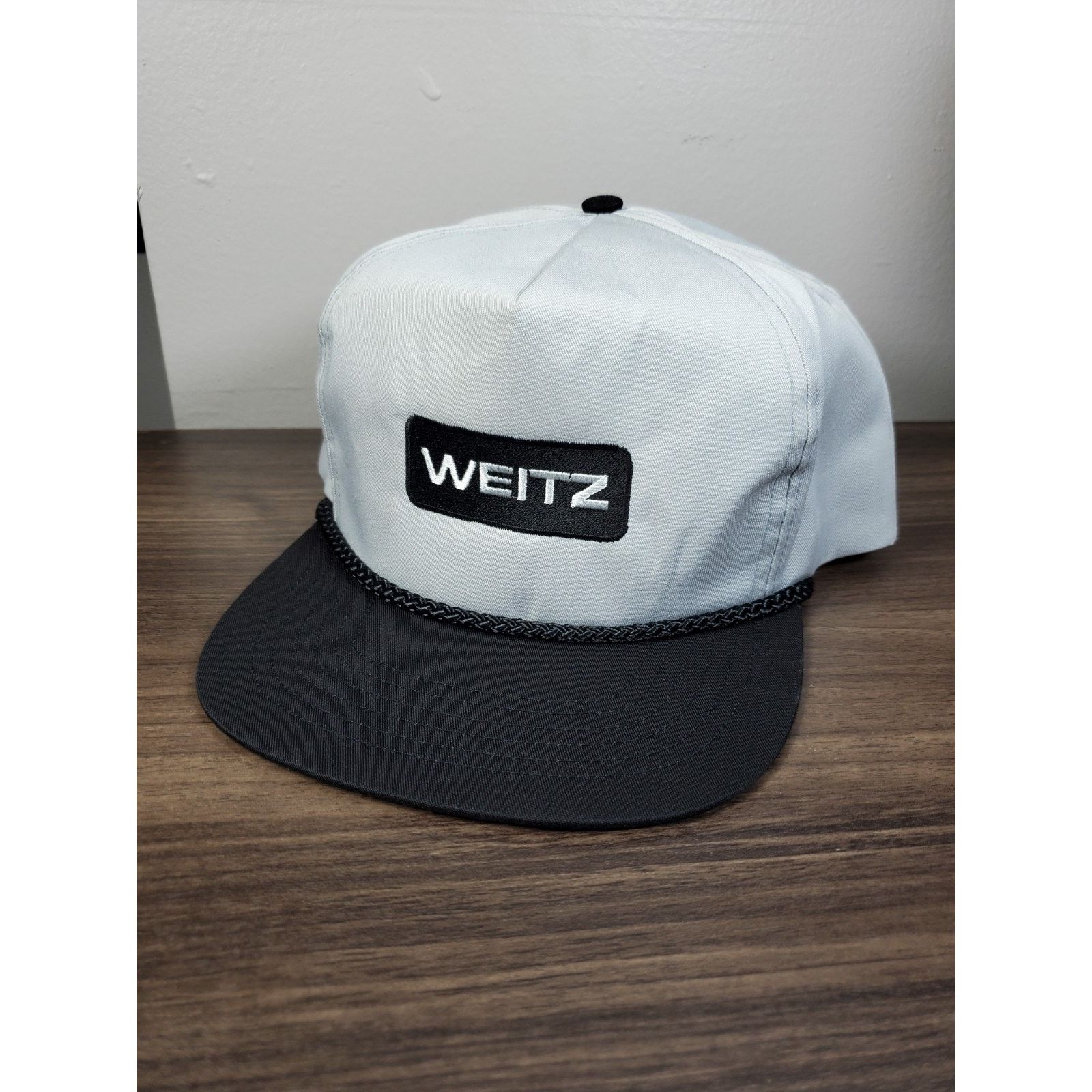 Vintage WEITZ Hat Snapback Cap Trucker Safety "Just Do It" Two Tone Size ONE SIZE - 1 Thumbnail