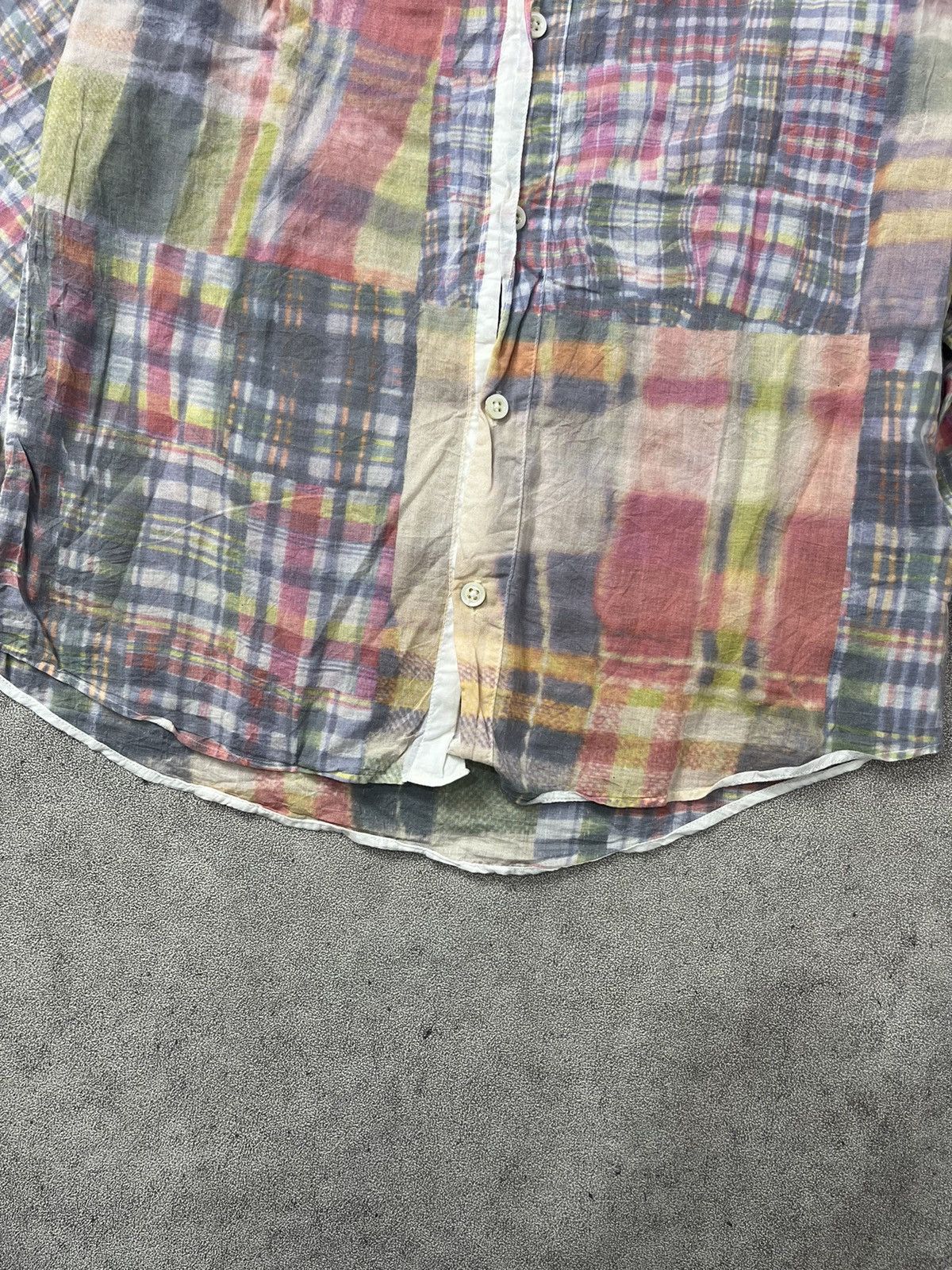 Japanese Brand Slow gun patchwork pattern button up shirt Size US M / EU 48-50 / 2 - 5 Thumbnail