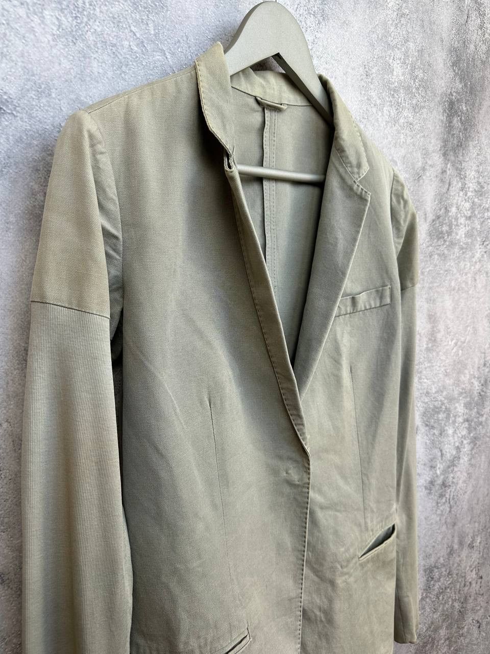 Brunello Cucinelli Brunello Cucinelli Cotton Stretch Blazer Jacket Olive Green Size M / US 6-8 / IT 42-44 - 3 Thumbnail