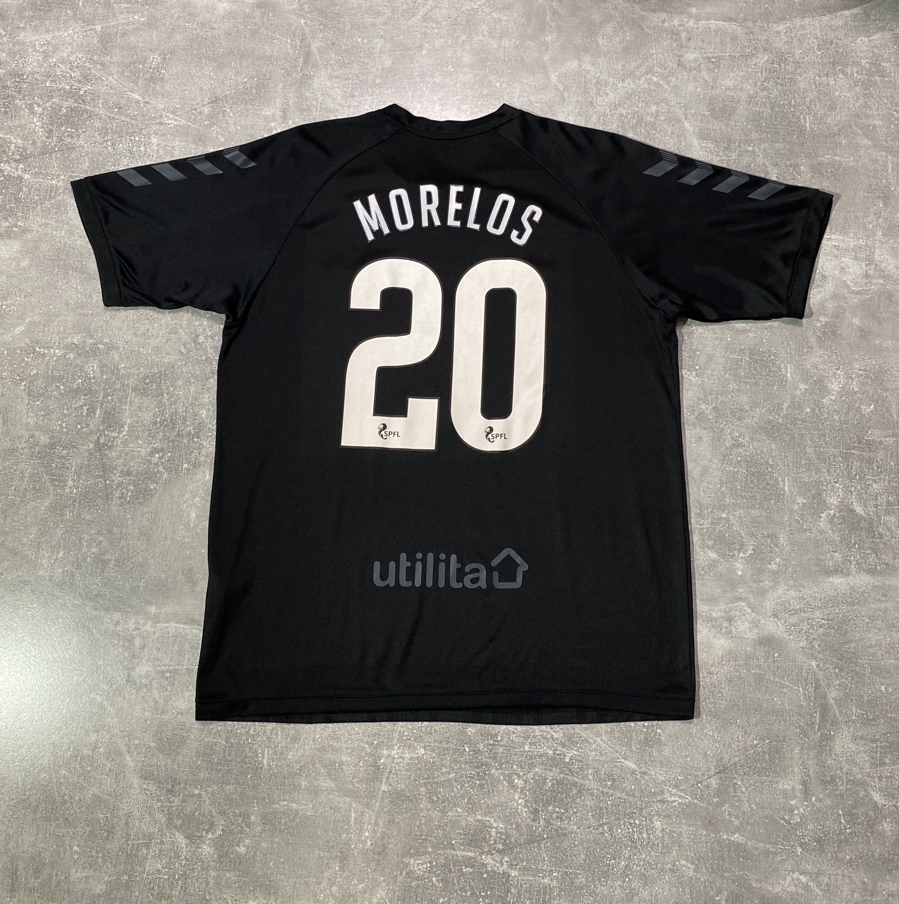 Hummel Hummel Rangers shirt #20 Morelos soccer Jersey Size US M / EU 48-50 / 2 - 1 Thumbnail