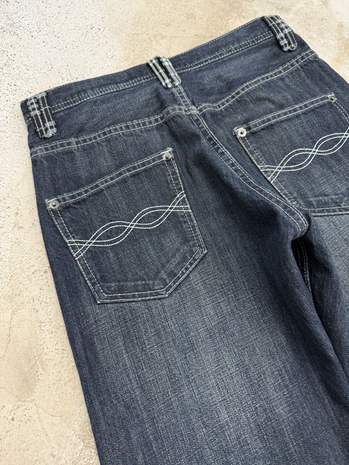 Japanese Brand Sirmione Heavy Stitch Distressed Multipocket Japan Denim Size US 28 / EU 44 - 14 Thumbnail