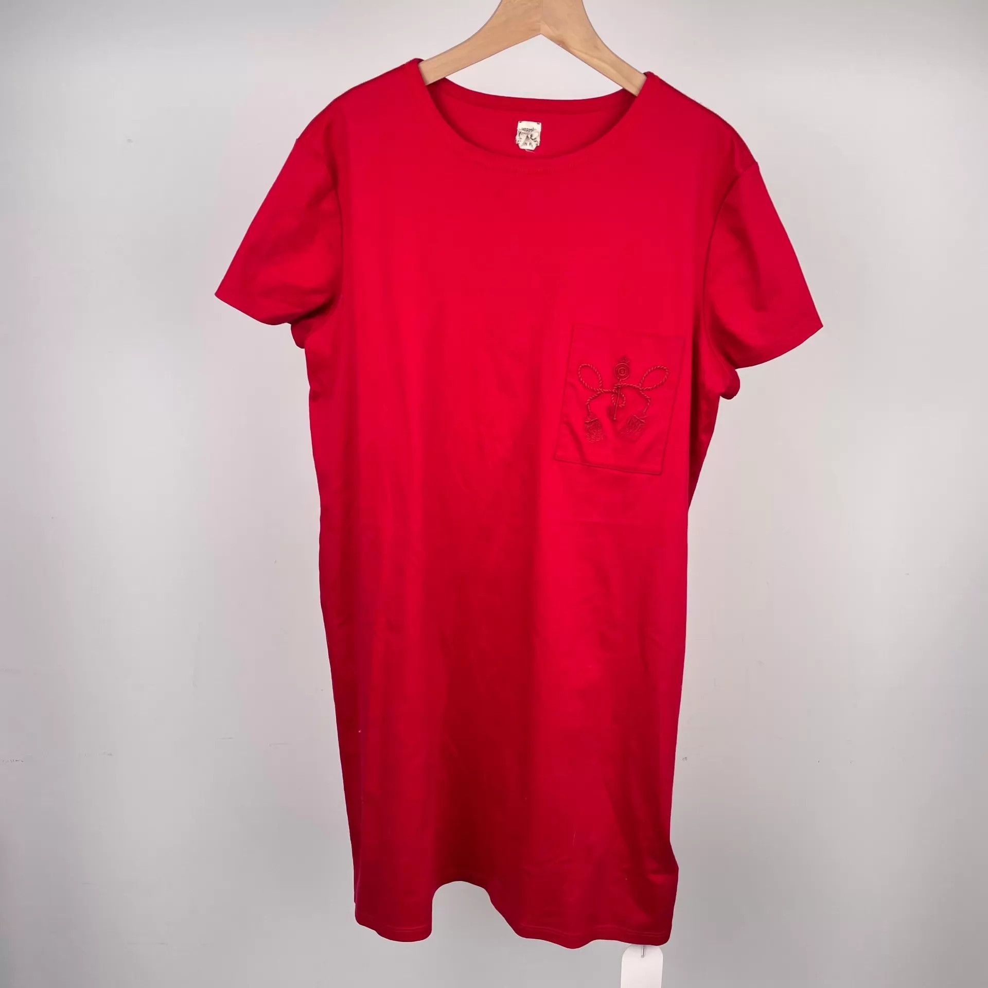 Hermes Hermes Women's Red Dress Size L / US 10 / IT 46 - 1 Thumbnail
