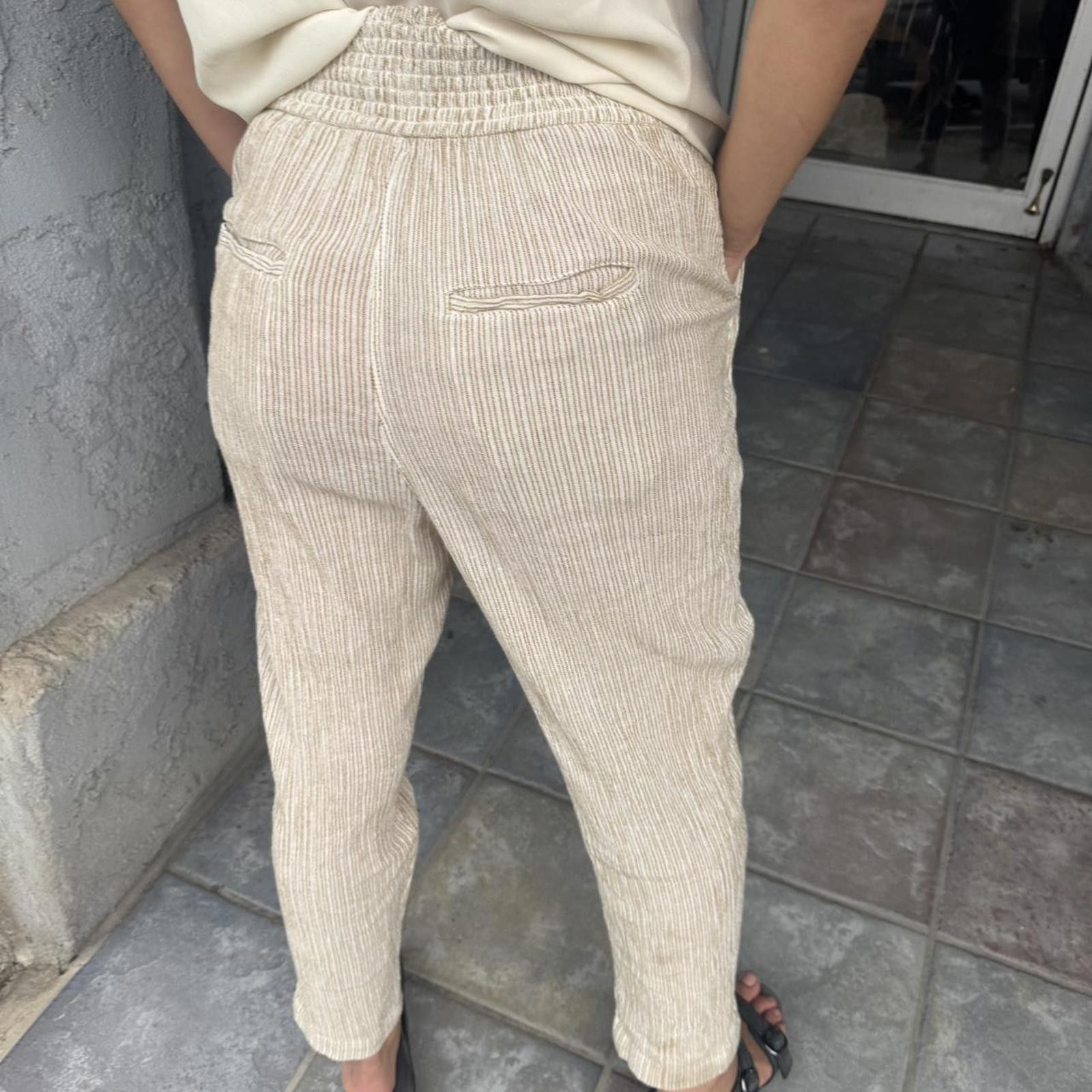 Free People Free People “See You Again” Smocked Pants Pleated Waist Size 28" / US 6 / IT 42 - 4 Thumbnail