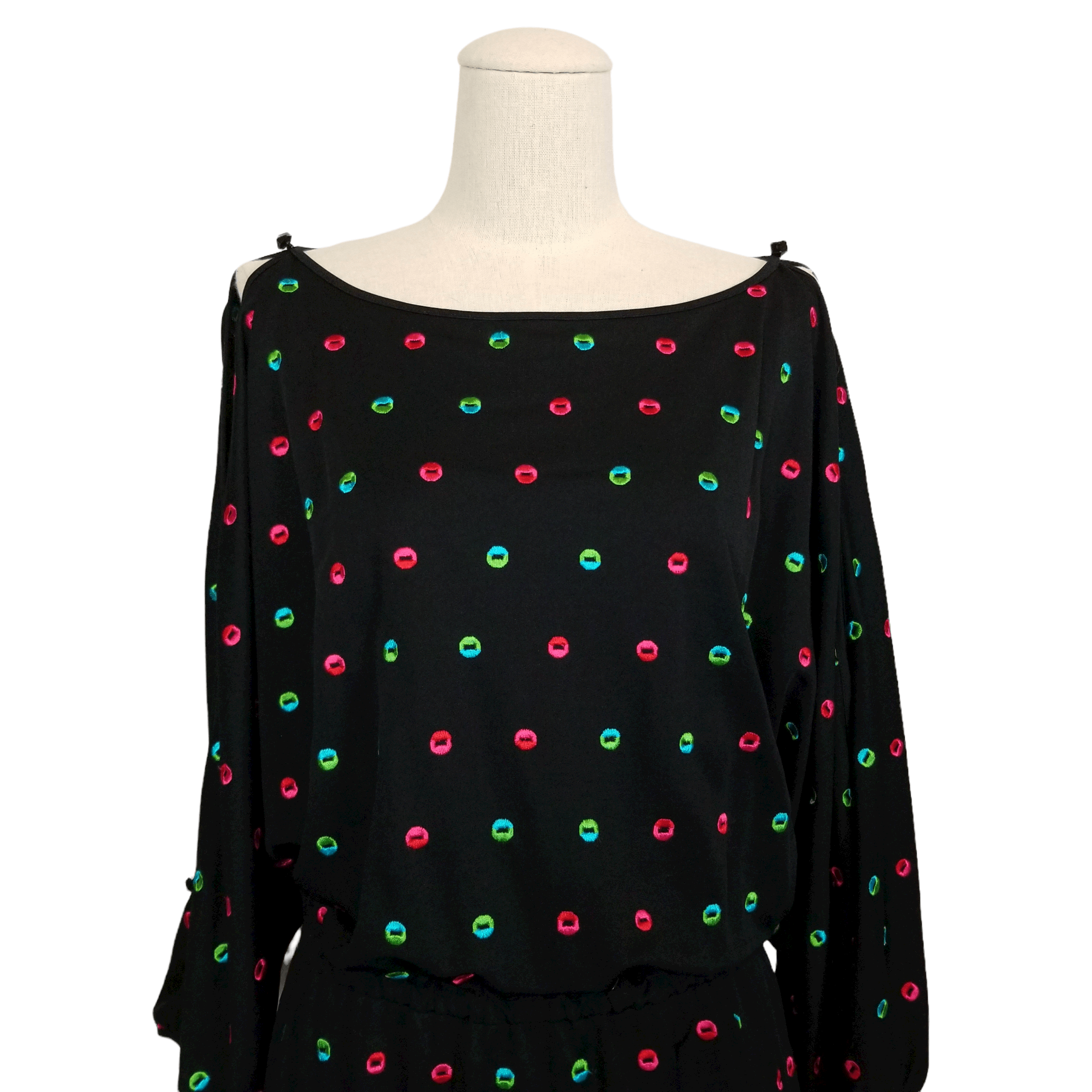 Marc by Marc Jacobs Embroidered Dress Size L / US 10 / IT 46 - 2 Thumbnail