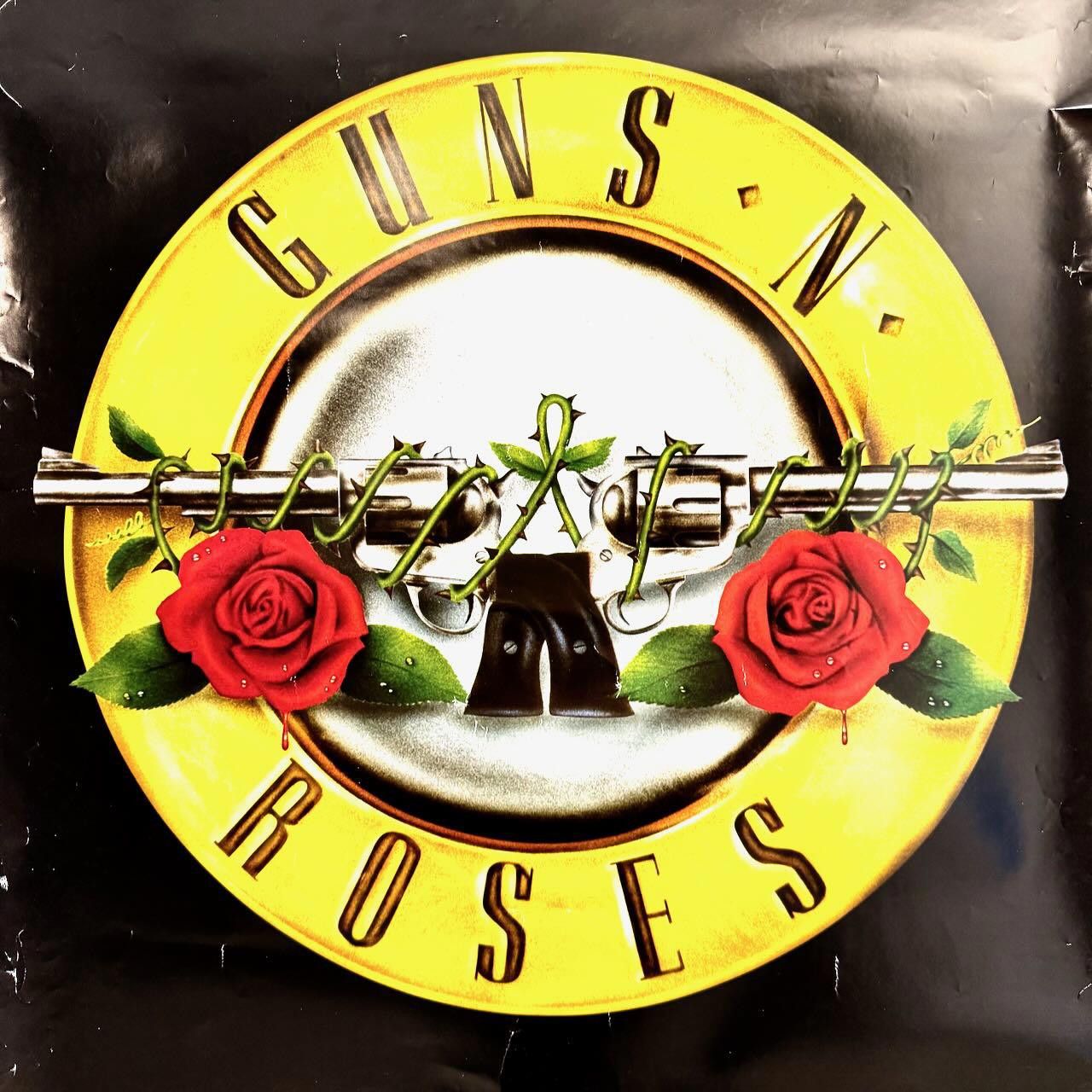 Designer VTG Guns N' Roses Poster Album Art 2005 Printed in UK RARE Size ONE SIZE - 5 Thumbnail