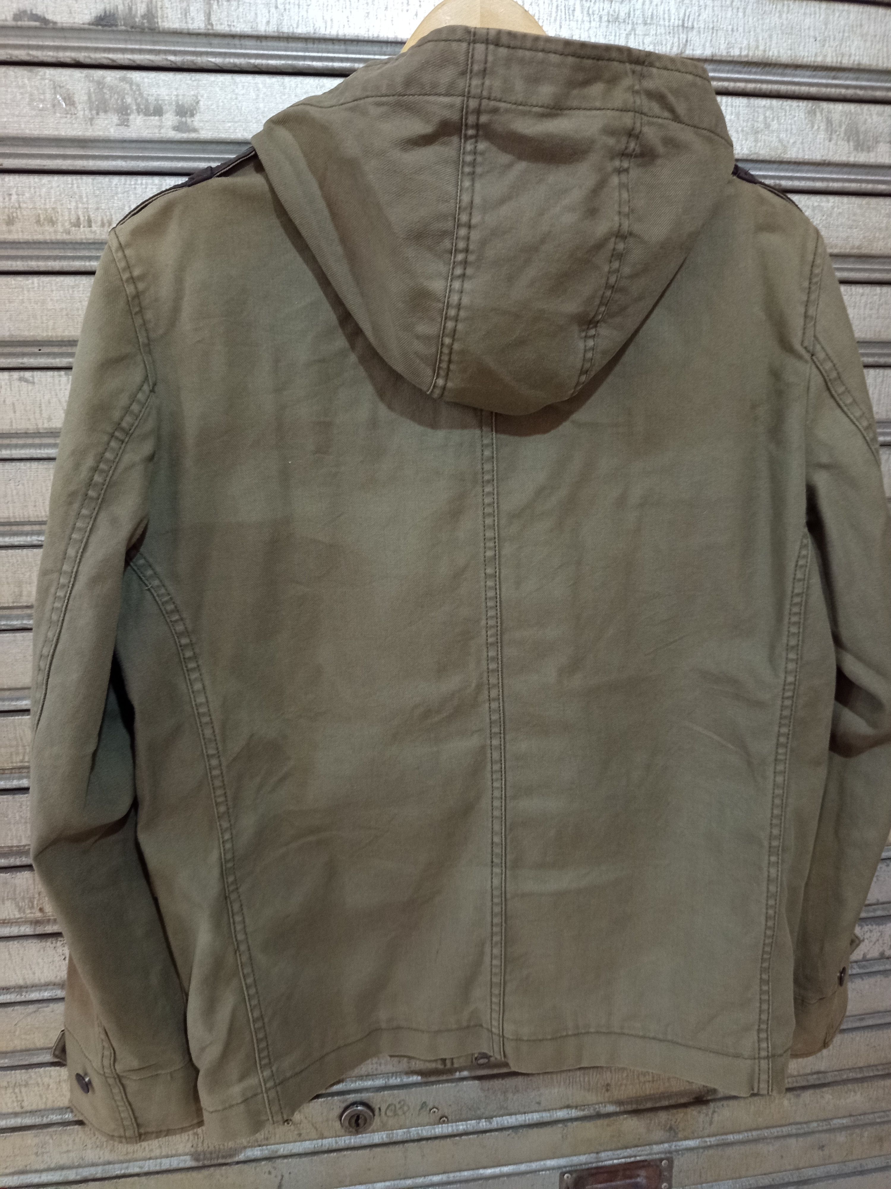 Levi's Levi's Utility Jacket Canvas Leather trim Size US M / EU 48-50 / 2 - 8 Thumbnail