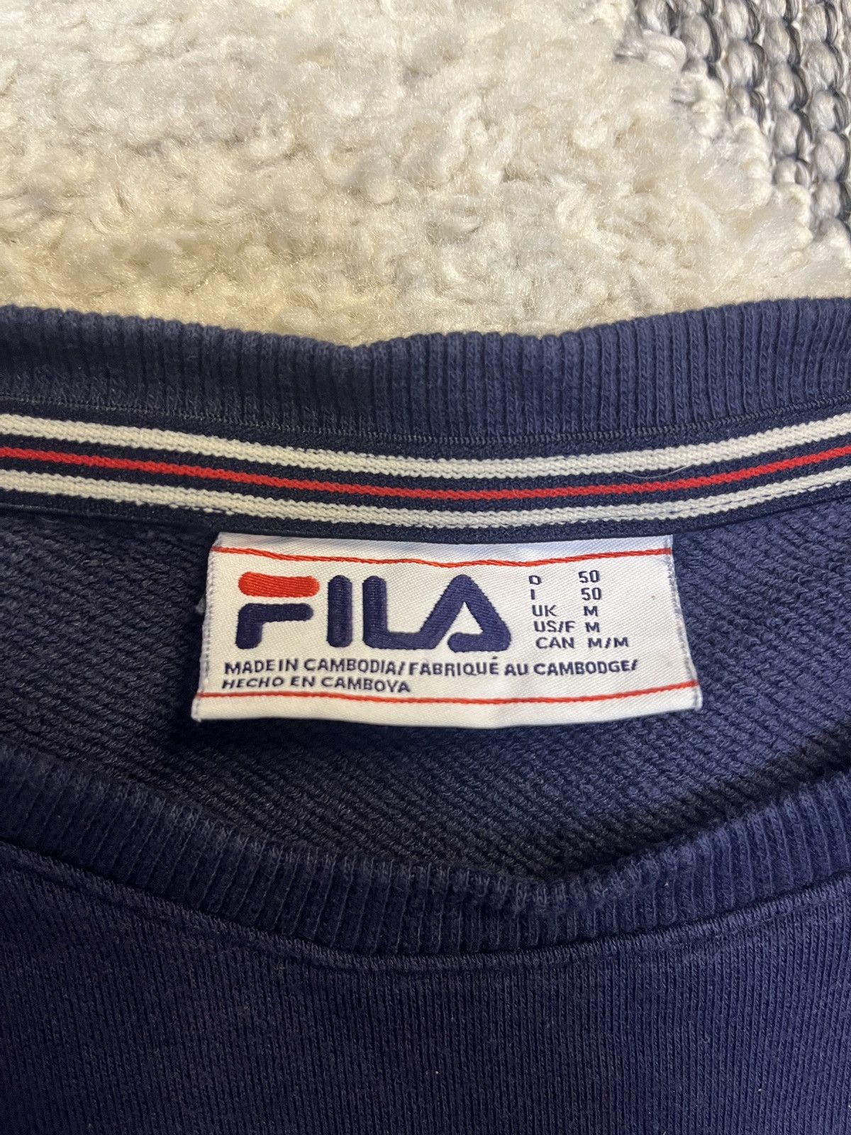 Fila × Vintage FILA VINTAGE BIG LOGO SWEATSHIRT Size US M / EU 48-50 / 2 - 3 Thumbnail