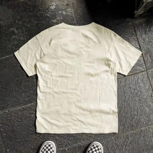 VIBE Beige casual retro cat print loose t-shirt Size US M / EU 48-50 / 2 - 2 Thumbnail