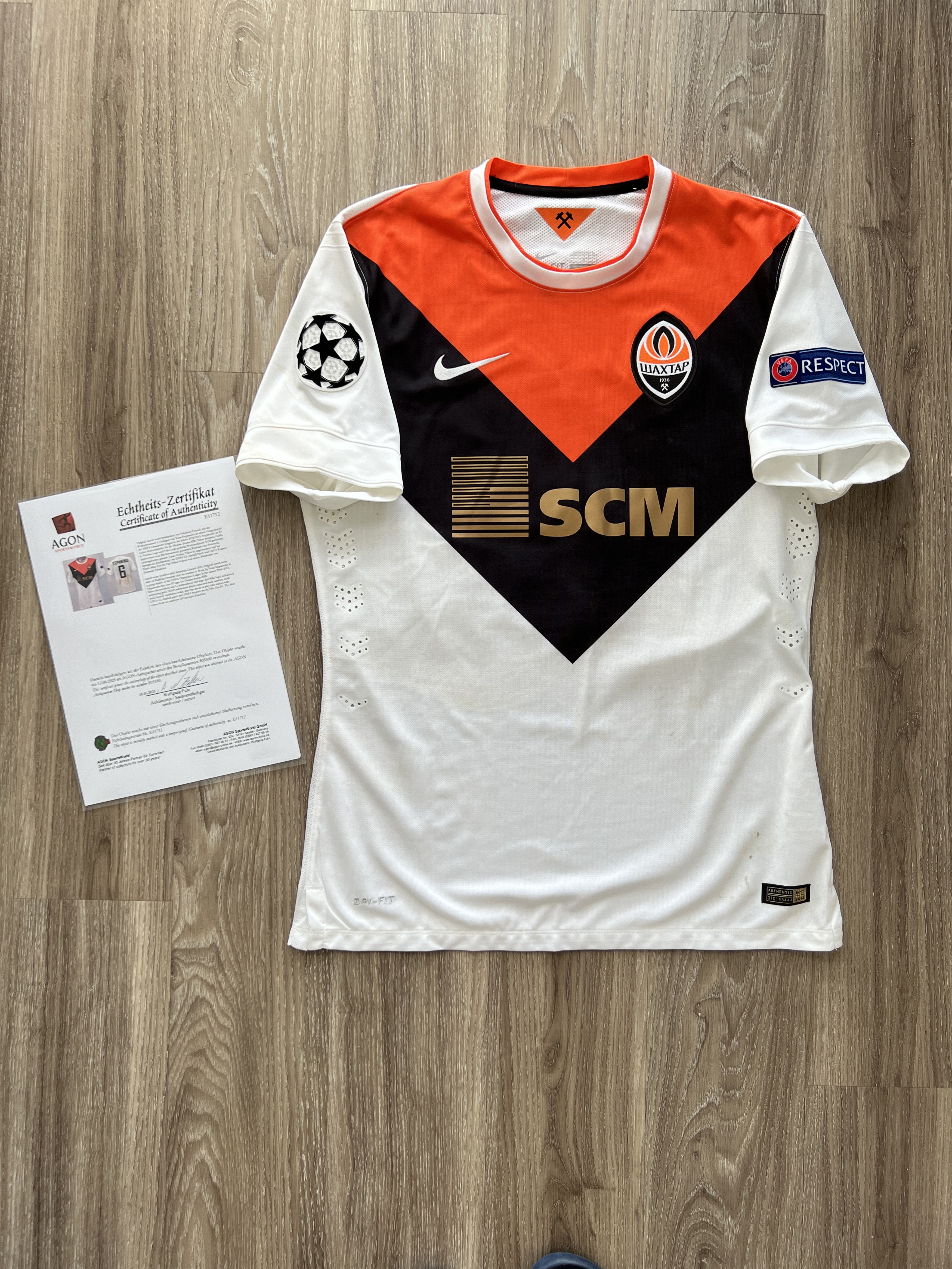 Nike × Vintage Matchworn Shakhtar Donetsk jersey Bayern Munich UCL Ukraine Size US L / EU 52-54 / 3 - 3 Thumbnail