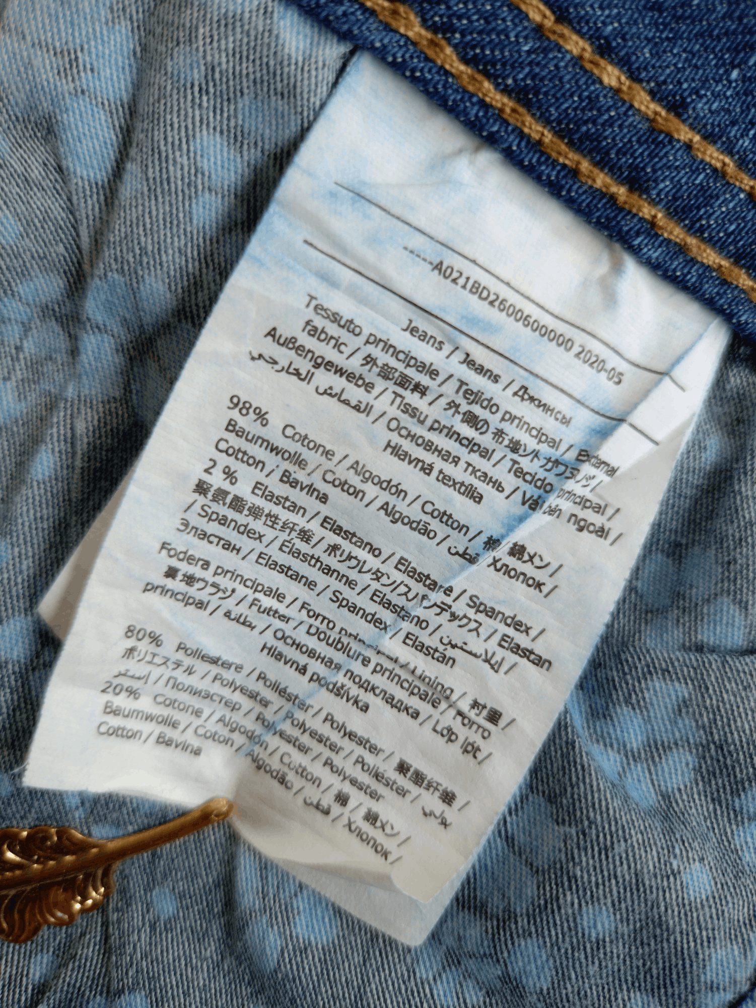 Japanese Brand × Vintage Gaudi Jeans Classic Japanese Jeans Vintage Streetwear Denim Size 25" / US 0 / IT 36 - 17 Thumbnail